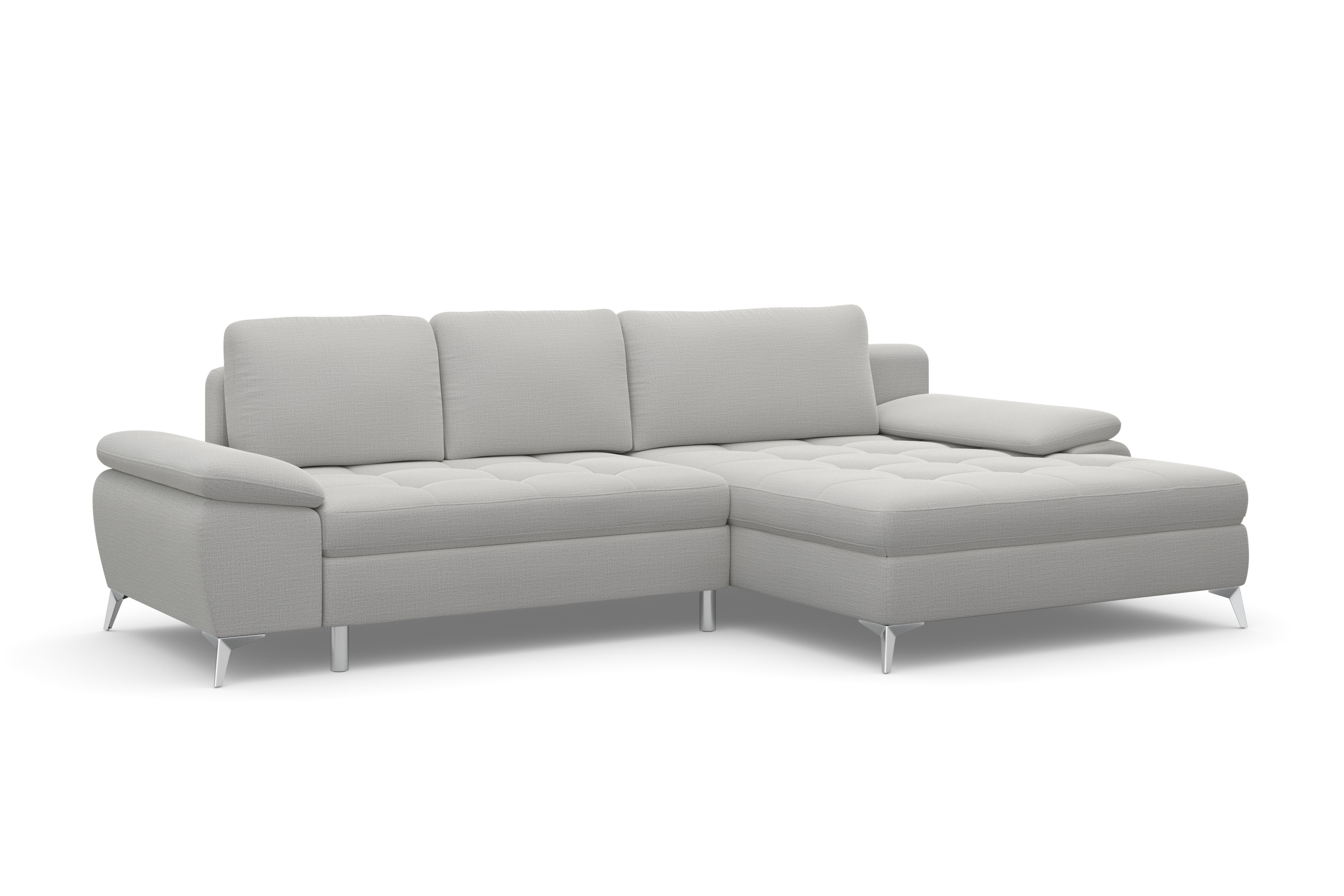 Thumbnail - sit&more Ecksofa "Latigo L-Form" mit Mega-Recamiere, wahlweise mit Bettfunktion und Bettkasten