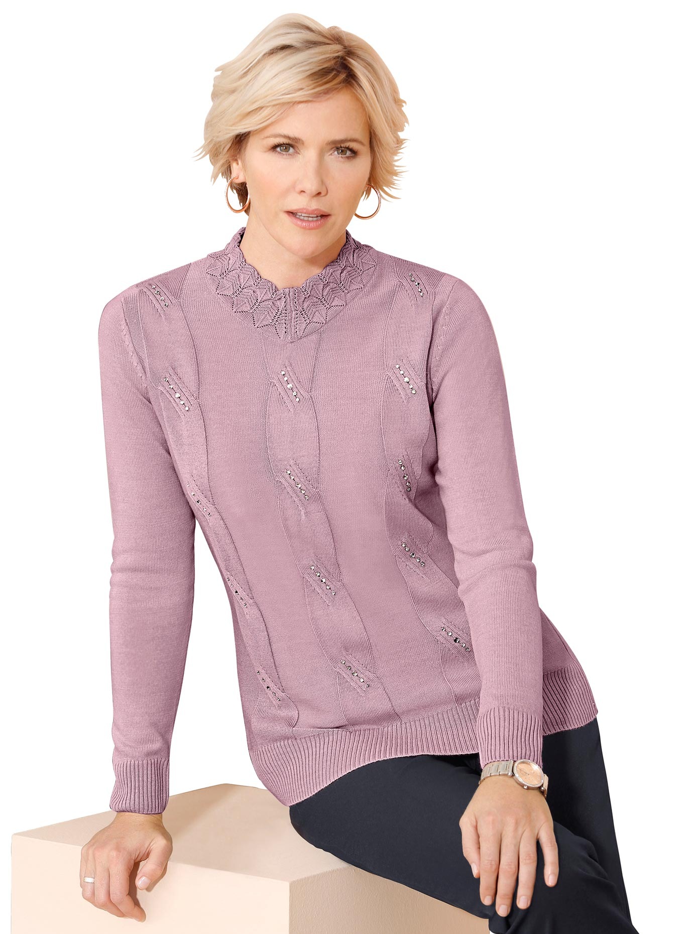 Classic Stehkragenpullover »Pullover« kaufen