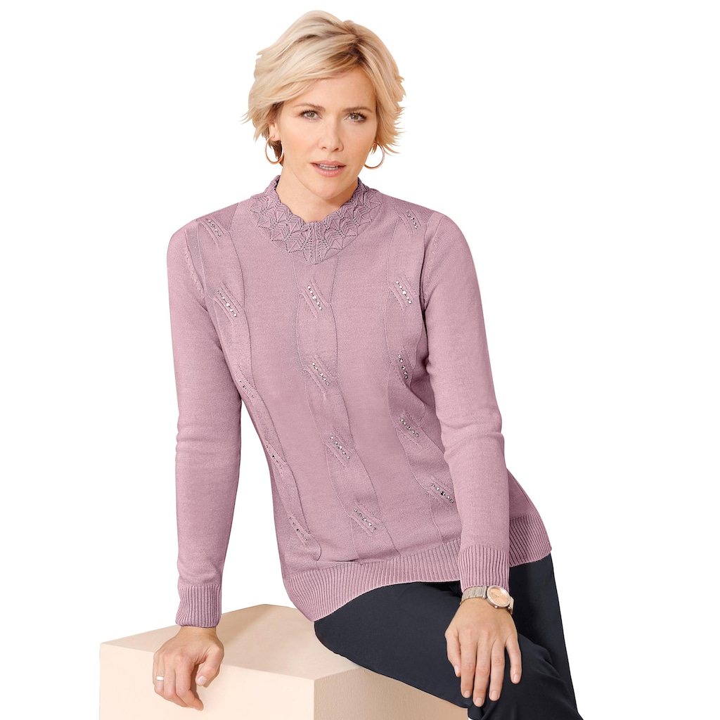 Classic Stehkragenpullover »Pullover«