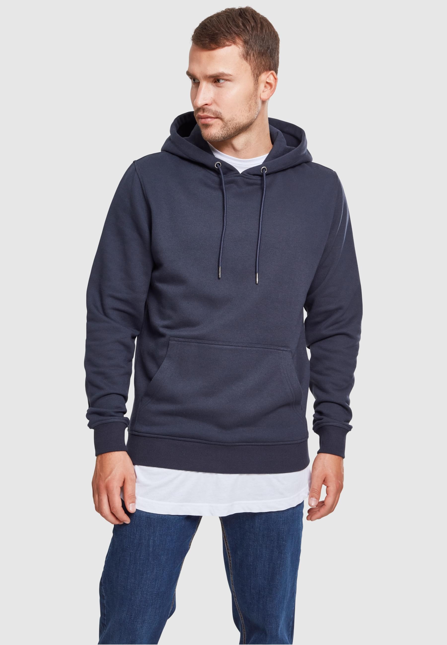 URBAN CLASSICS Sweatshirt »Urban Classics Herren Basic Sweat Hoody«, (1 tlg.)