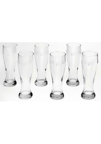 van Well Bierglas »Weizenbierglas« (Set 6 dalys...