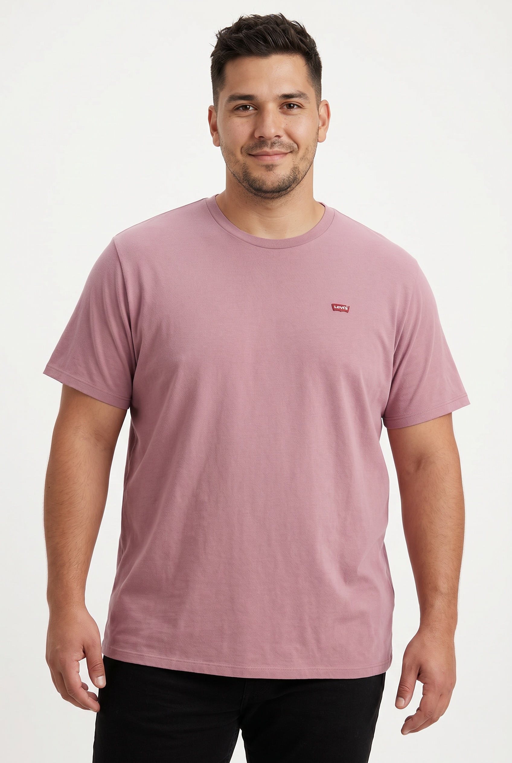 Levis Plus T-Shirt "LE BIG ORIGINAL HM TEE" mit Logo Stickerei