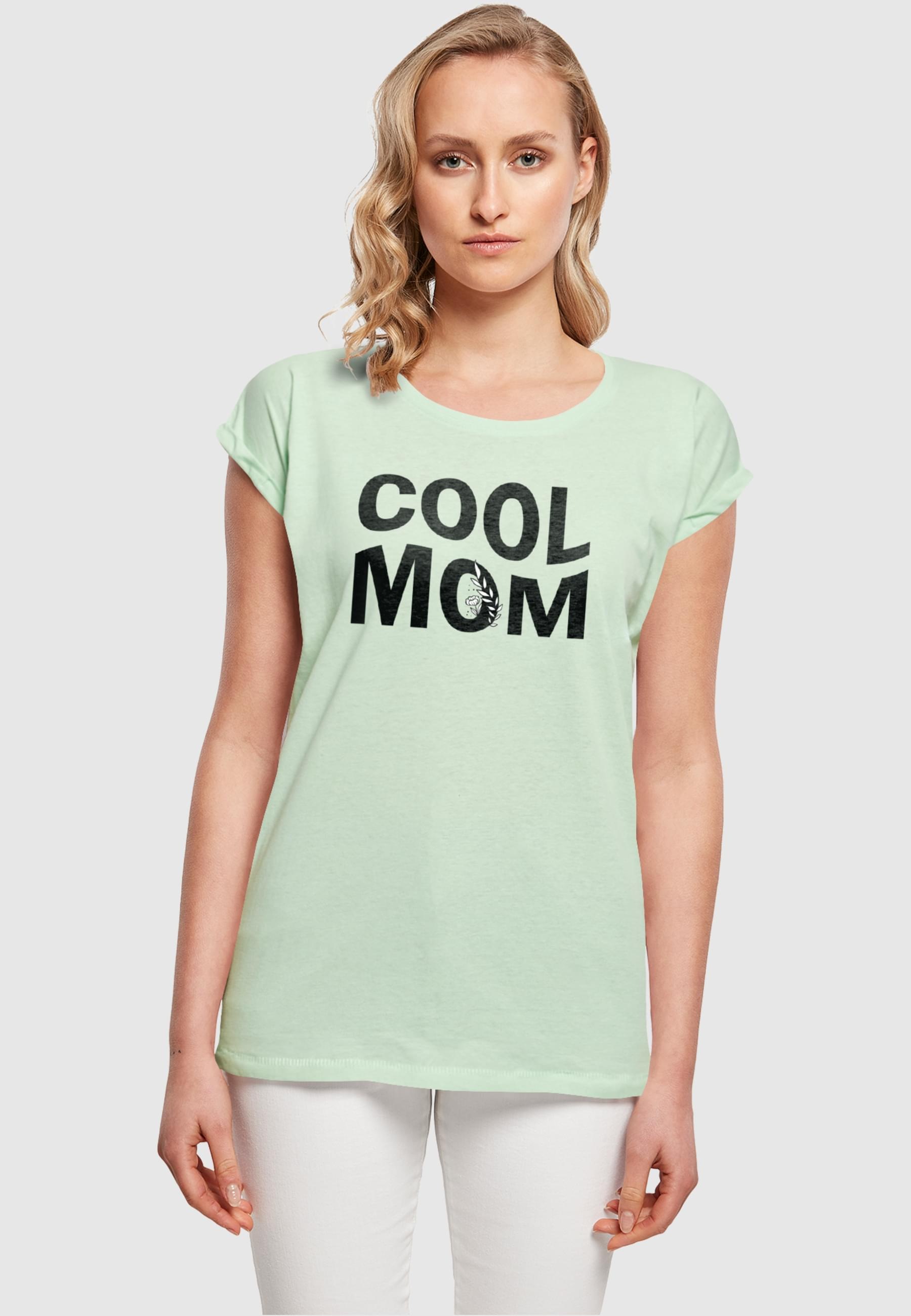 Merchcode T-Shirt »Merchcode Damen Ladies Mothers Day - Cool mom T-Shirt«, (1 tlg.)
