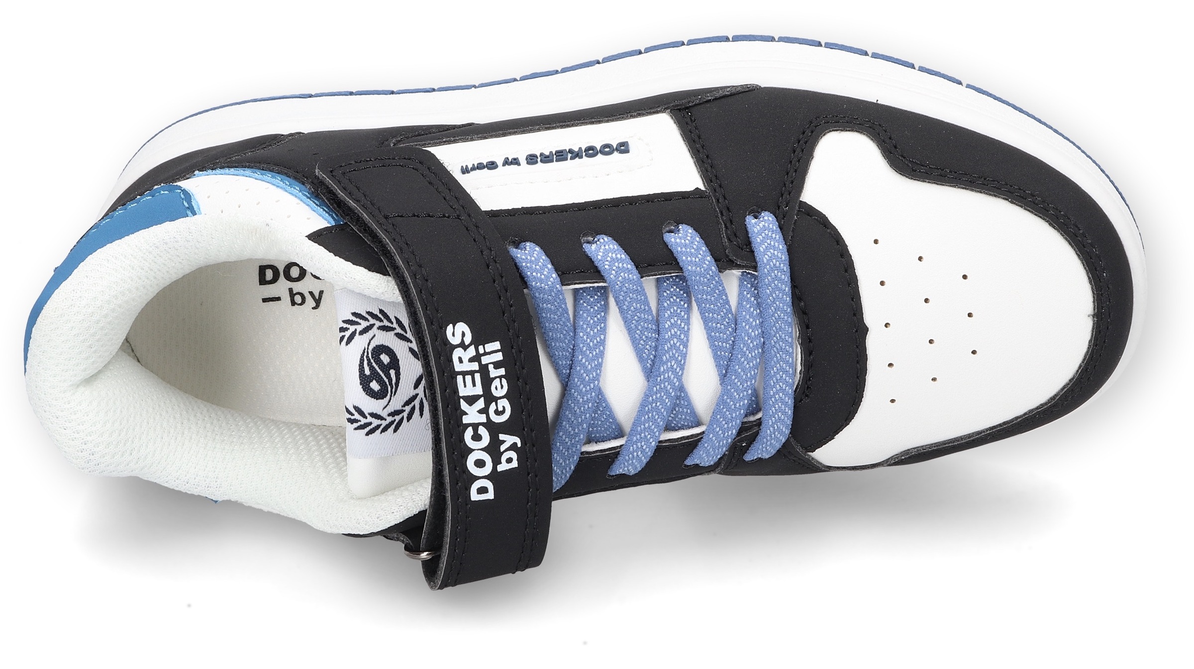Dockers by Gerli Sneaker, Slip-On Sneaker, Klettschuh, Freizeitschuh mit Gummizug und Klett