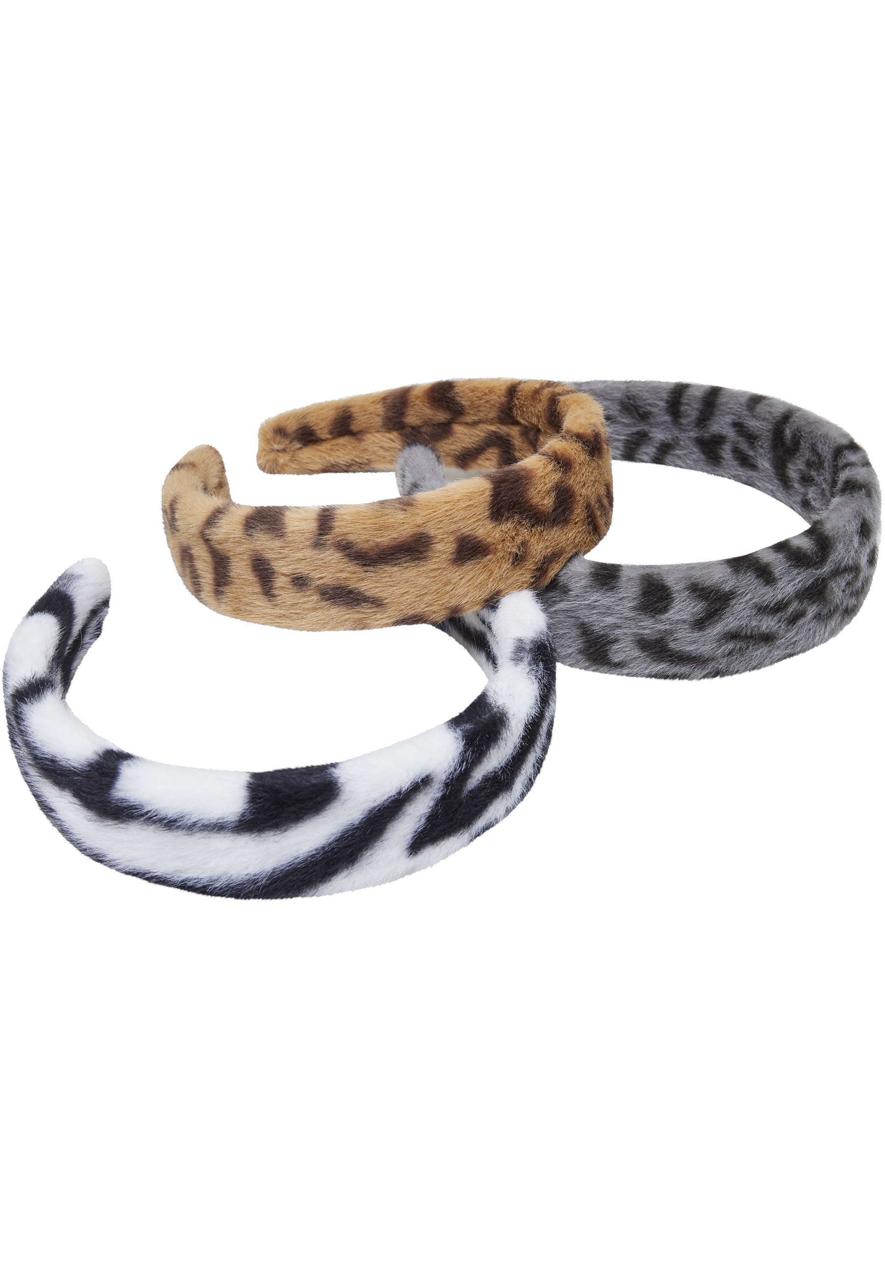 URBAN CLASSICS Schmuckset »Urban Classics Unisex Animal Fake Fur Headband« (1 Stk. tlg.)