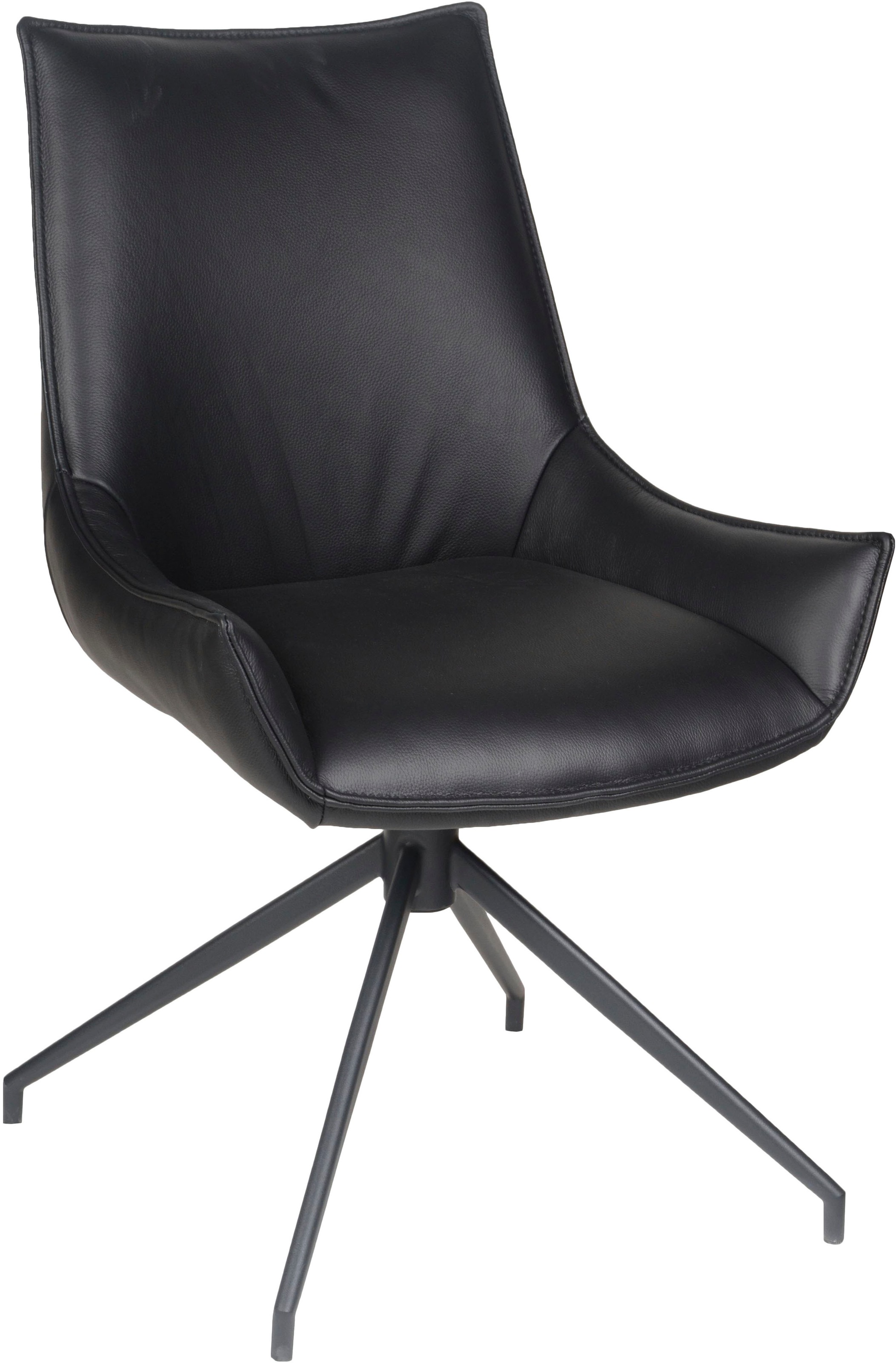 Home affaire Esszimmerstuhl "Firenze" (Set) 2 Stk.Drehstuhl Firenze black günstig online kaufen