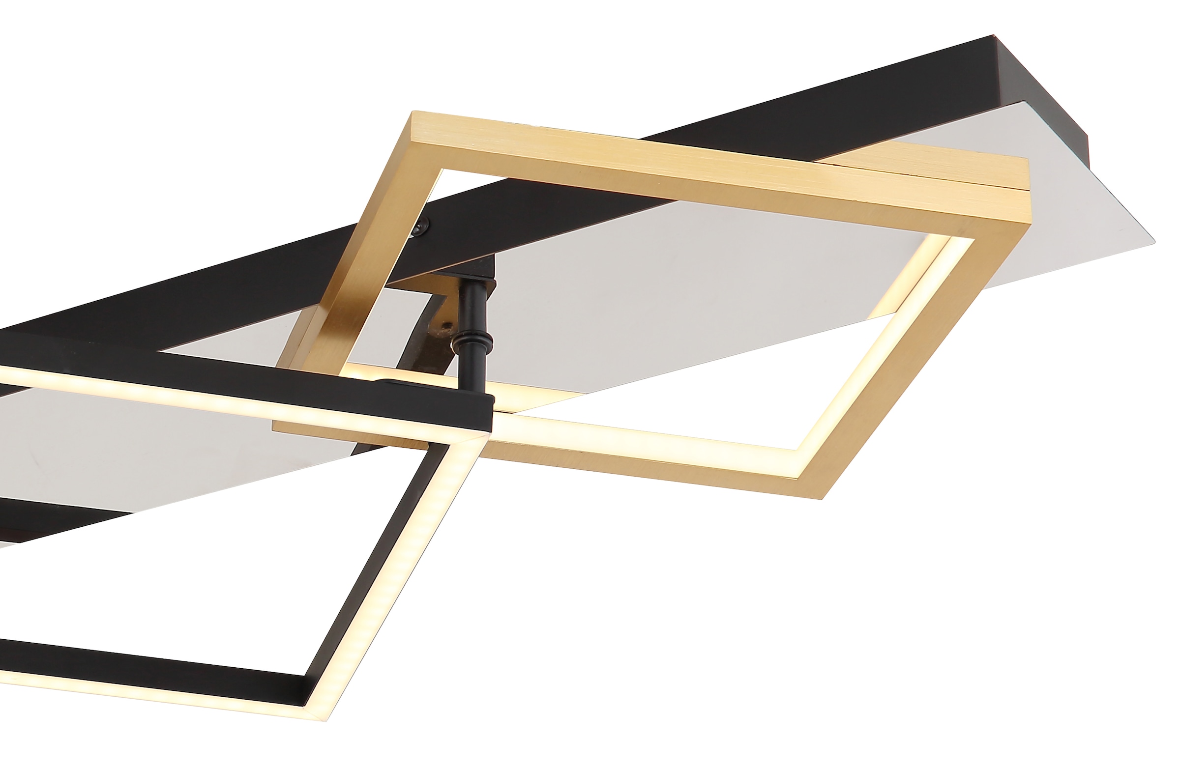 GLOBO LIGHTING Deckenleuchte »LESINA« LED-Modul 1 Stk. Warmweiß LED Deckenleuchte für Wohn- & Esszimmer modern