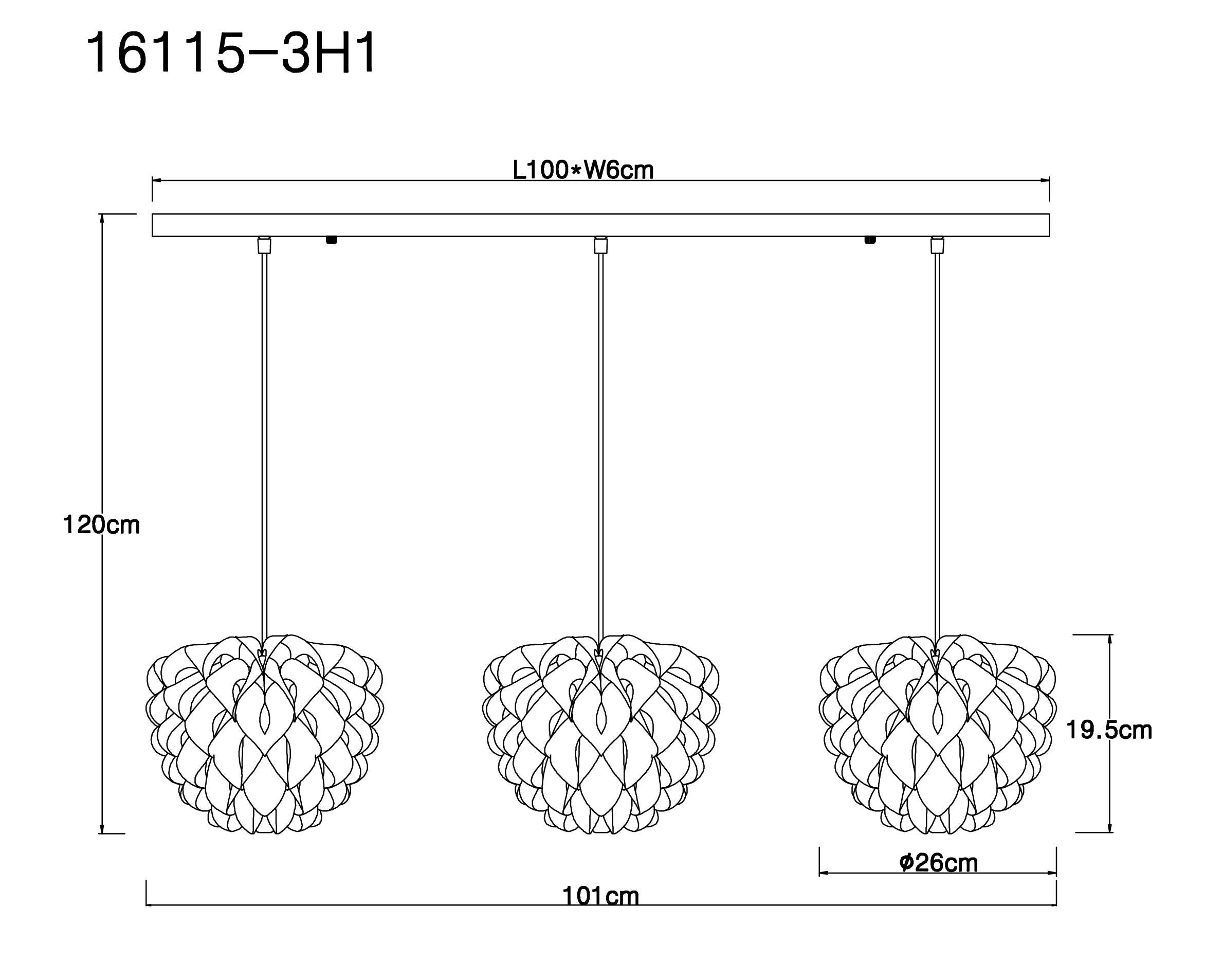 GLOBO LIGHTING Hängeleuchte »IRENE«, Leuchtmittel E14 | ohne Leuchtmittel, Hängelampe/Pendelleuchte/Esszimmer/Wohnzimmer/Esstisch