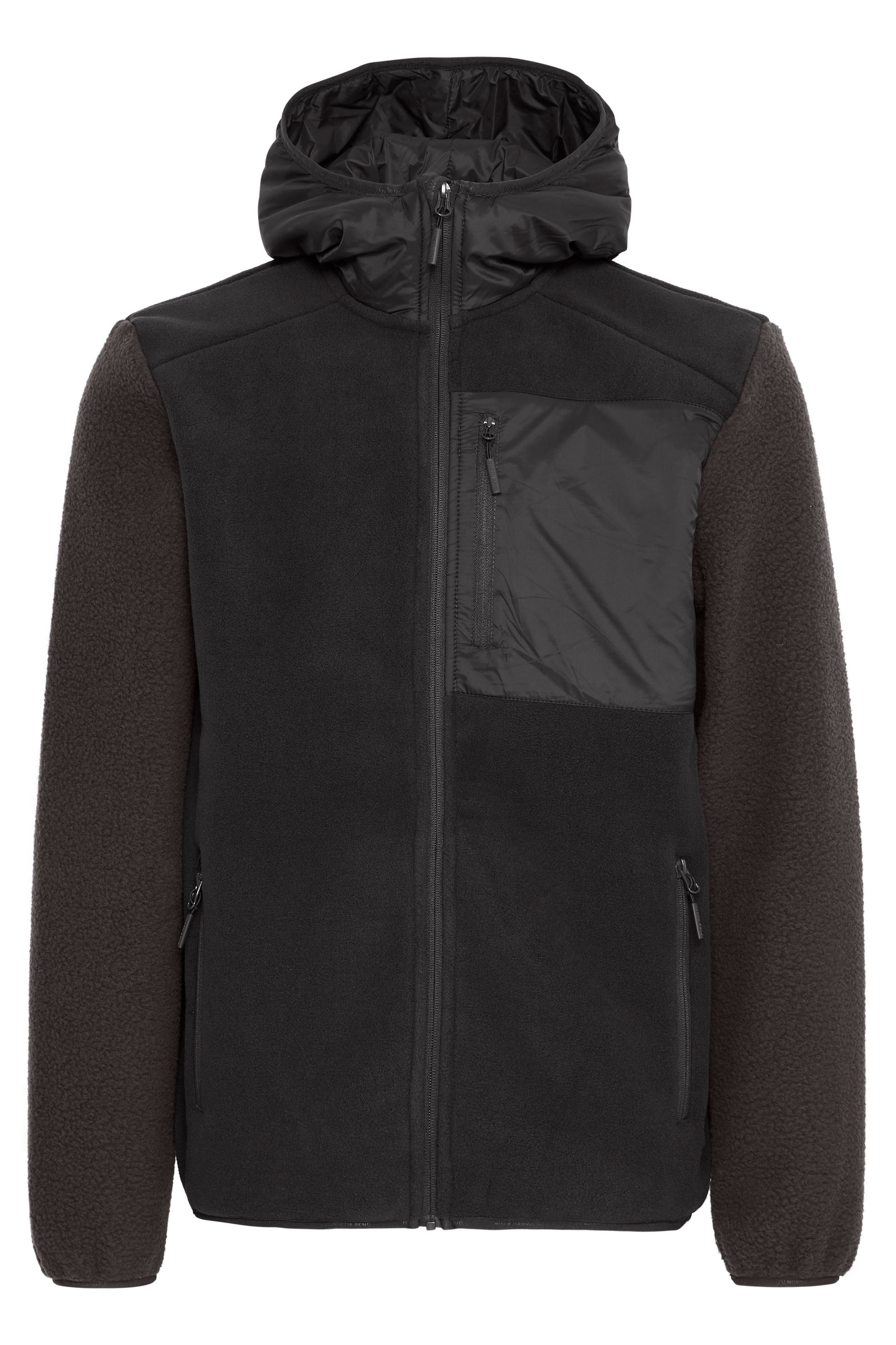 North Bend Fleecejacke »Fleecejacke NBMatej M«, mit Kapuze