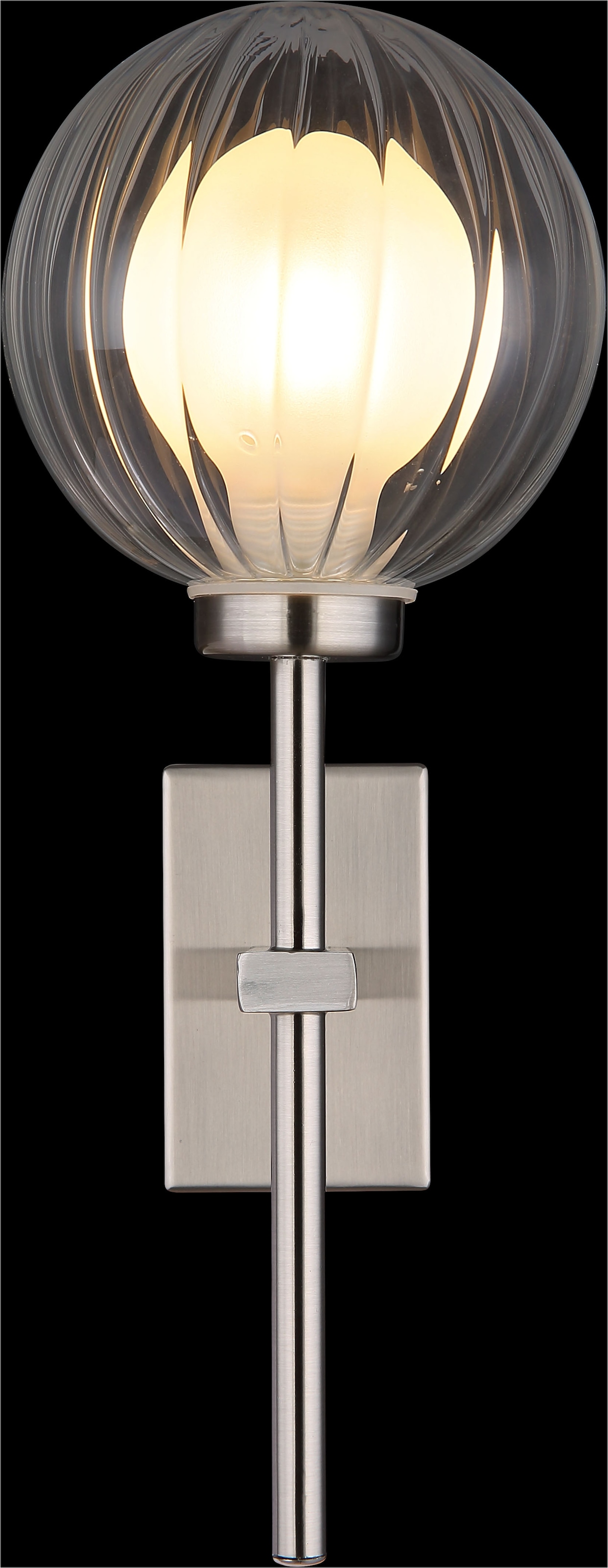 GLOBO LIGHTING Wandleuchte »ANDER«, Leuchtmittel G9 | ohne Leuchtmittel, Wandlampe/Spot/Glas klar/Wohnzimmer/Flur/3000K/IP44/Kugel