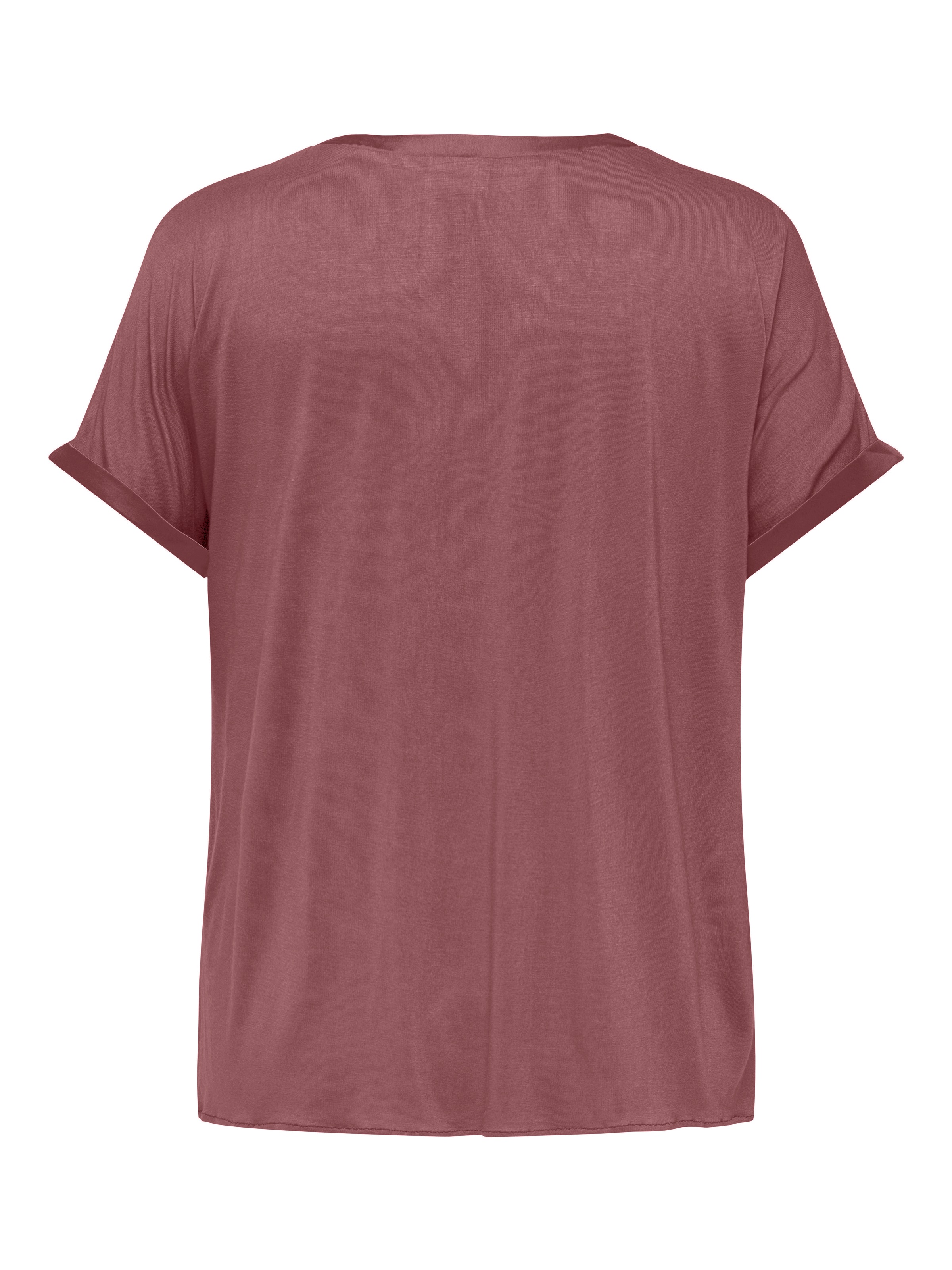 ONLY CARMAKOMA Shirtbluse "CARBRYNJA LIFE S/S IN-ONE TOP WVN" in glänzender günstig online kaufen