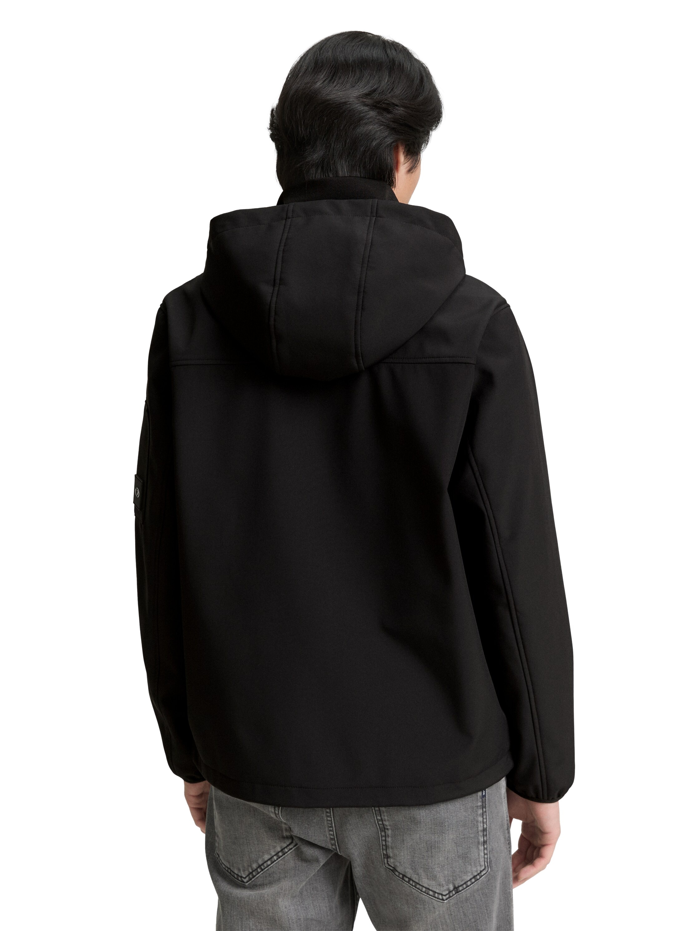 TOM TAILOR Softshelljacke, mit Kapuze, mit Kapuze