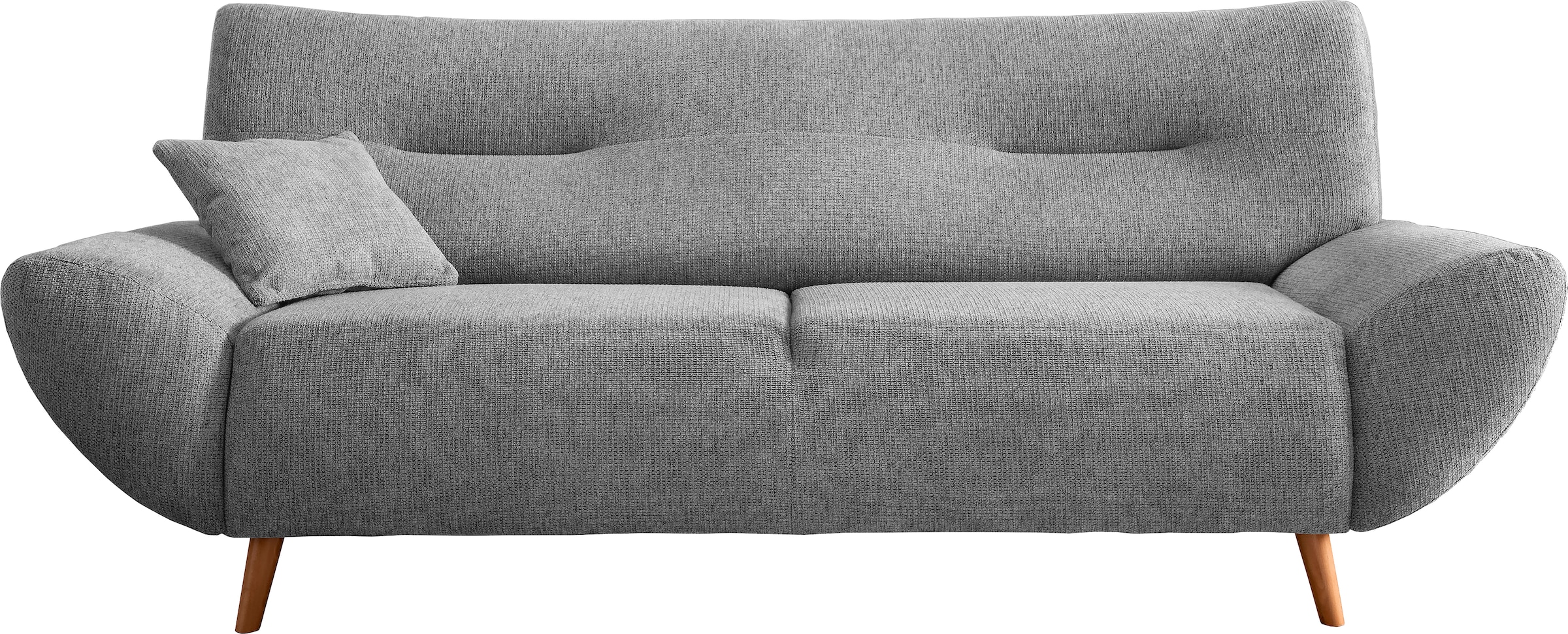 INOSIGN Polstergarnitur »Drago elegant und zeitlos, komfortabel, moderne Formensprache«, (Set, 3 tlg., 3-Sitzer, 2-Sitzer und Sessel), als Sessel/Polsterecke erhältlich, versch. Stoffe, inkl. 2 Zierkissen