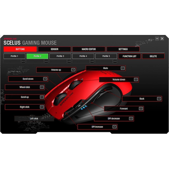 Speedlink Gaming-Maus »SCELUS Gaming Maus« | BAUR