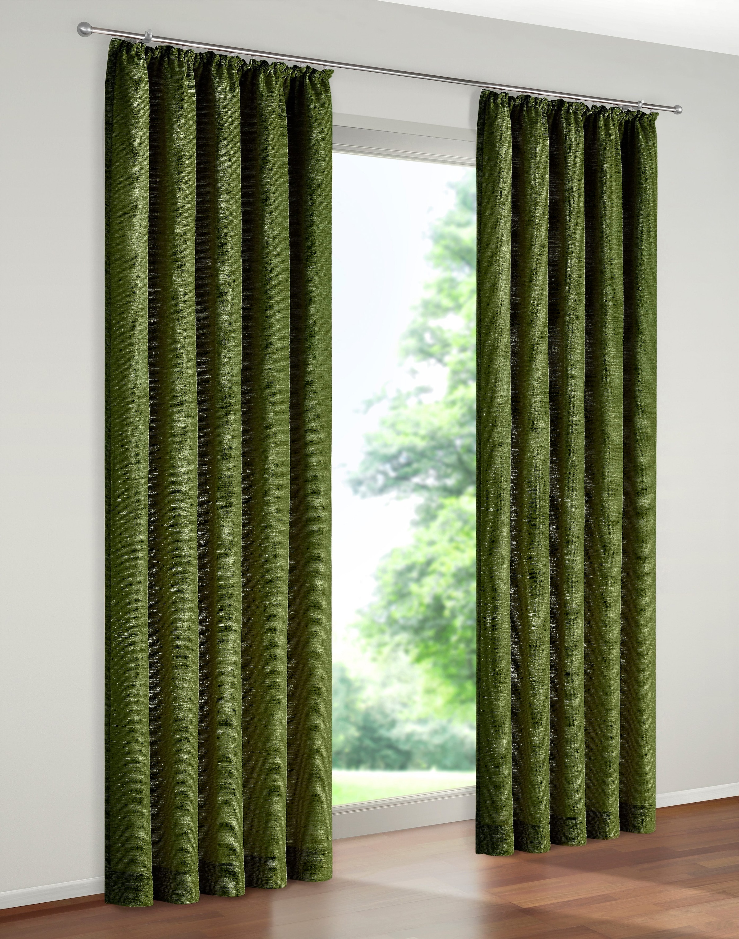 Wirth Vorhang "Holmsund 288g/qm" Kräuselband 1 Stk. tlg. günstig online kaufen