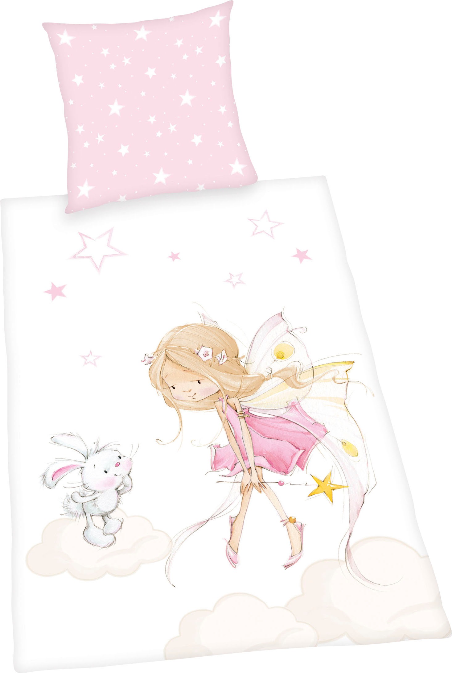 Baby Best Babybettwäsche "Little Fairy" mit niedlichem Feen-Motiv günstig online kaufen