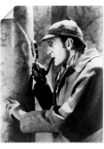 Wandbild »Sherlock Holmes 1939«, Film, (1 St.)