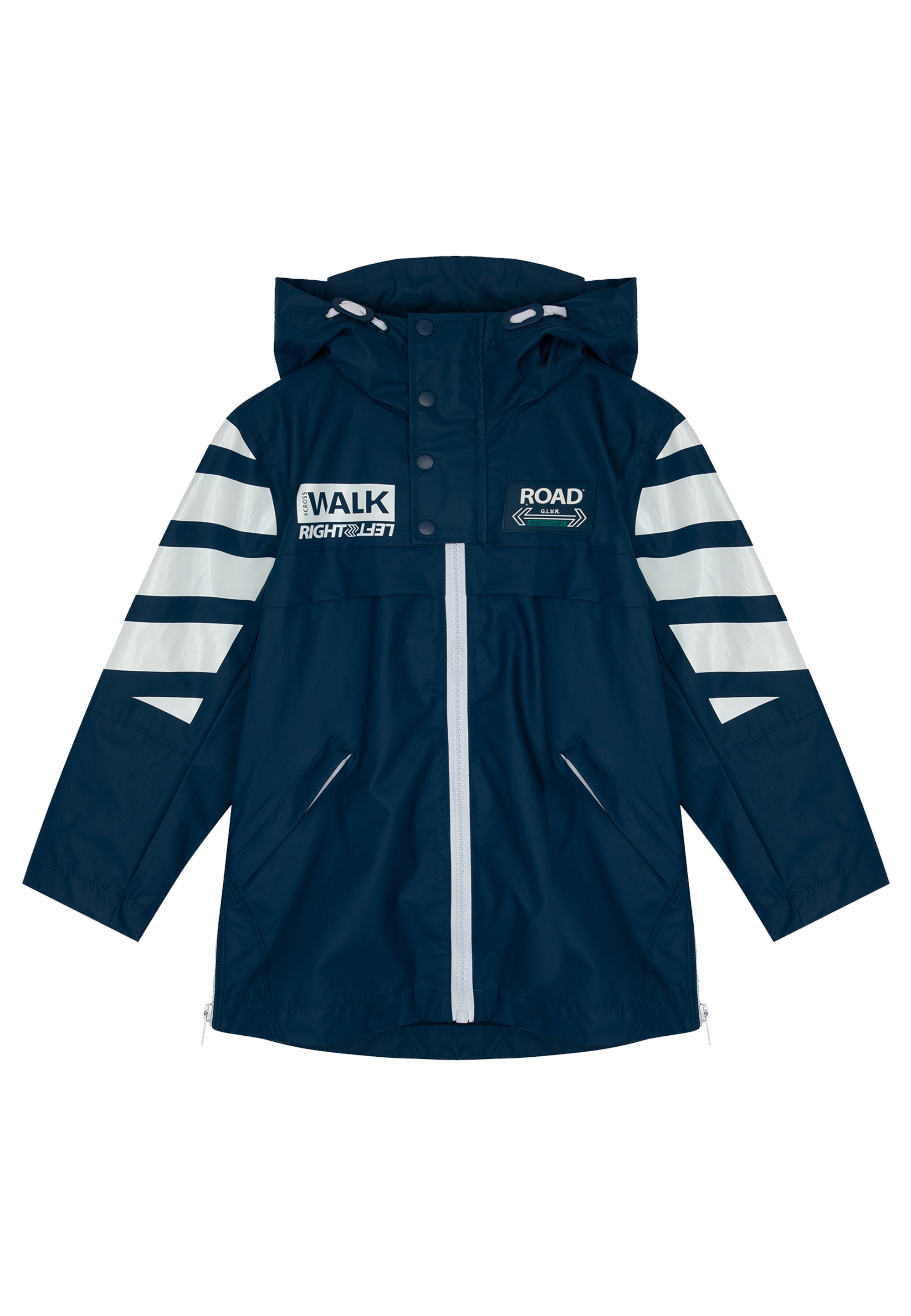 Gulliver Outdoorjacke, mit kontrast Print und Kapuze