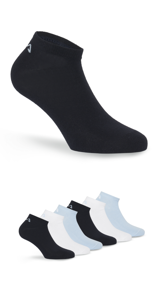 Fila Socken "UNISEX INVISIBLE PLAIN SOCKS" 6 Paar, 6 Stk. tlg. mit eingestr günstig online kaufen