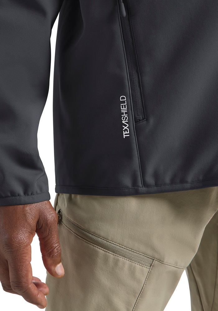 Jack Wolfskin Softshelljacke »BORNBERG HOODY M«, mit Kapuze