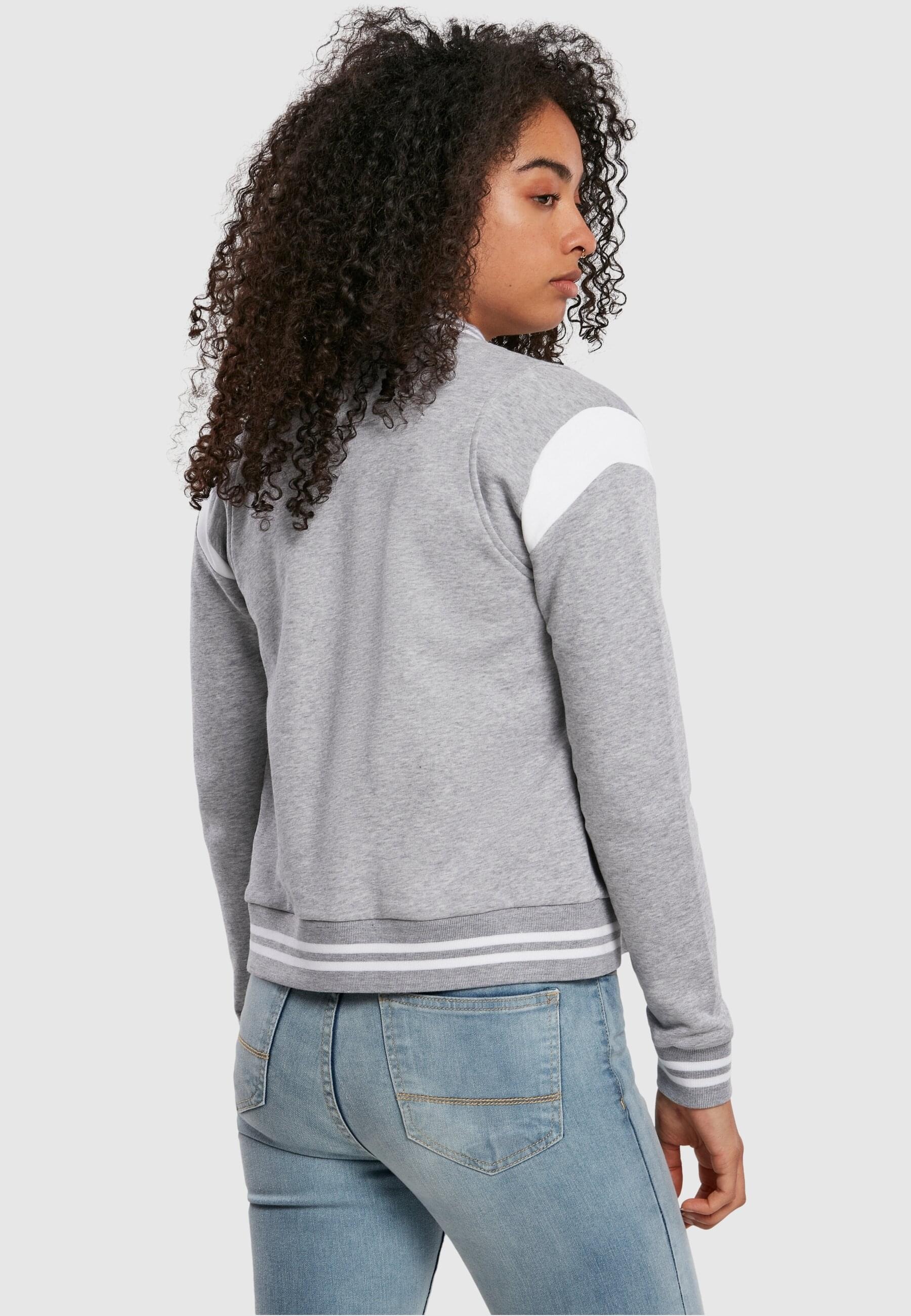 | Ladies Sweat Collegejacke kaufen CLASSICS URBAN (1 St.), College Jacket«, Organic ohne Kapuze Inset »Damen BAUR