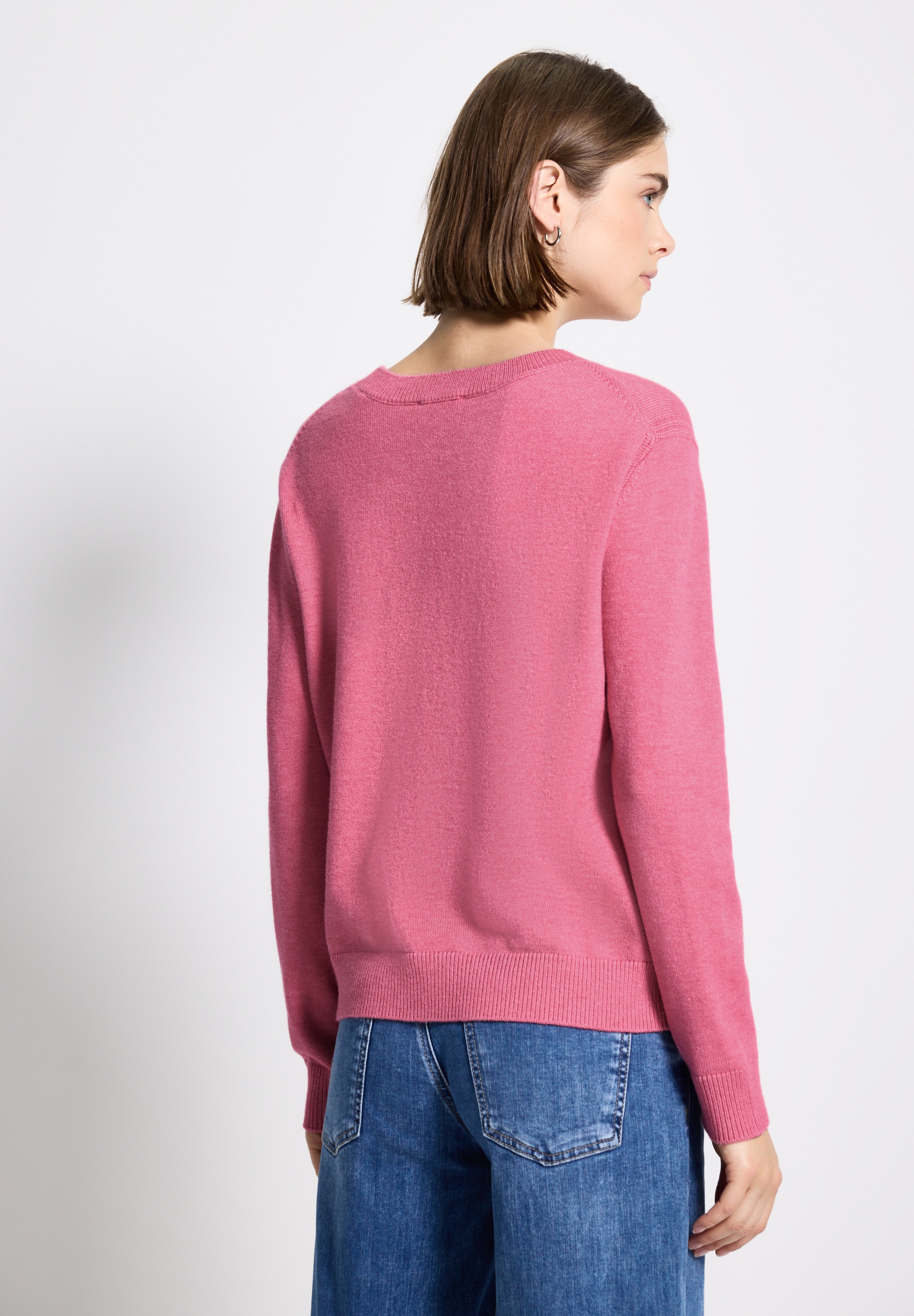 STREET ONE STUDIO Strickpullover, aus softem Materialmix günstig online kaufen