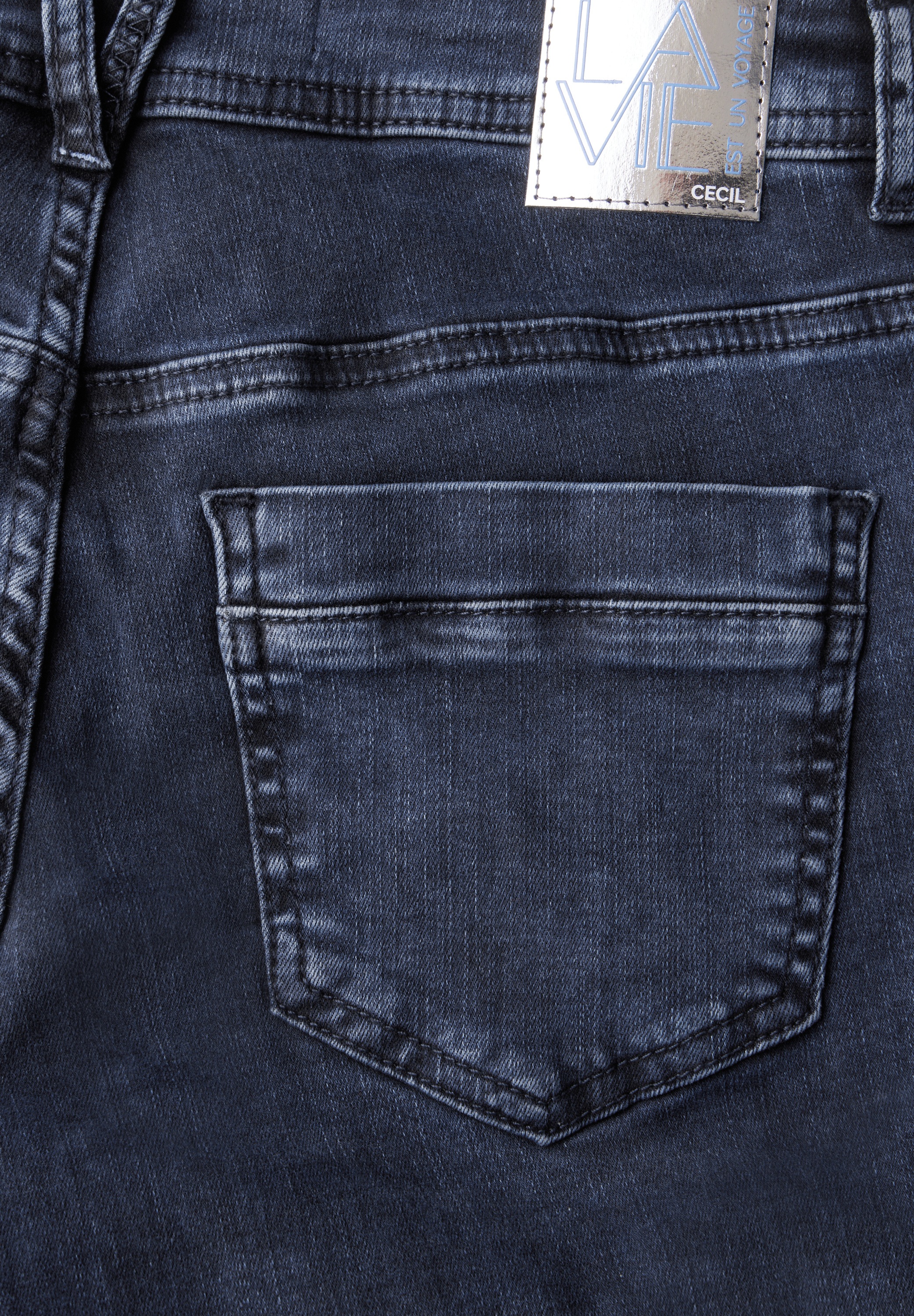 Cecil Straight-Jeans, 5-Pocket-Style