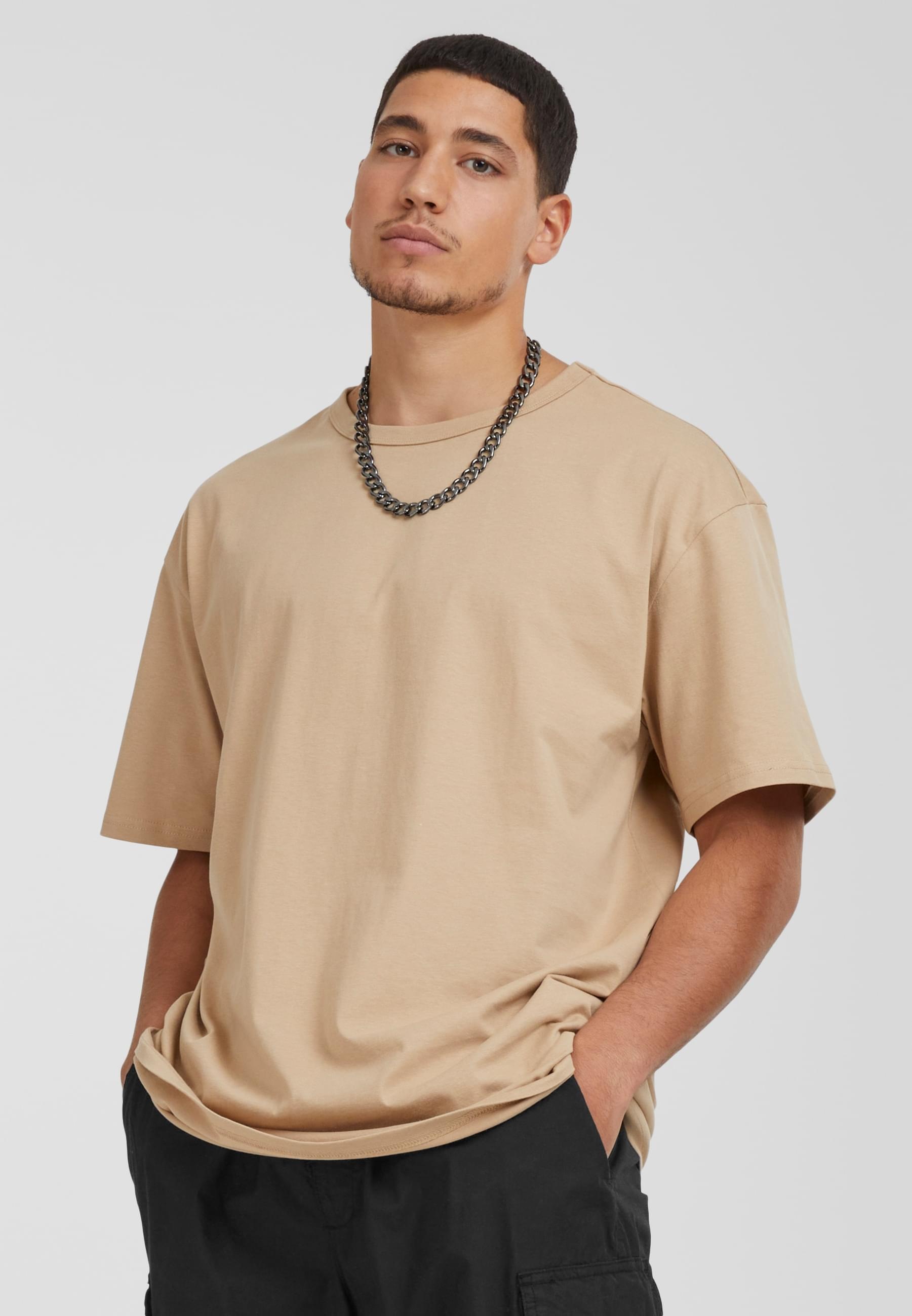 URBAN CLASSICS T-Shirt »Urban Classics Herren Organic Basic Tee«, (1 tlg.)