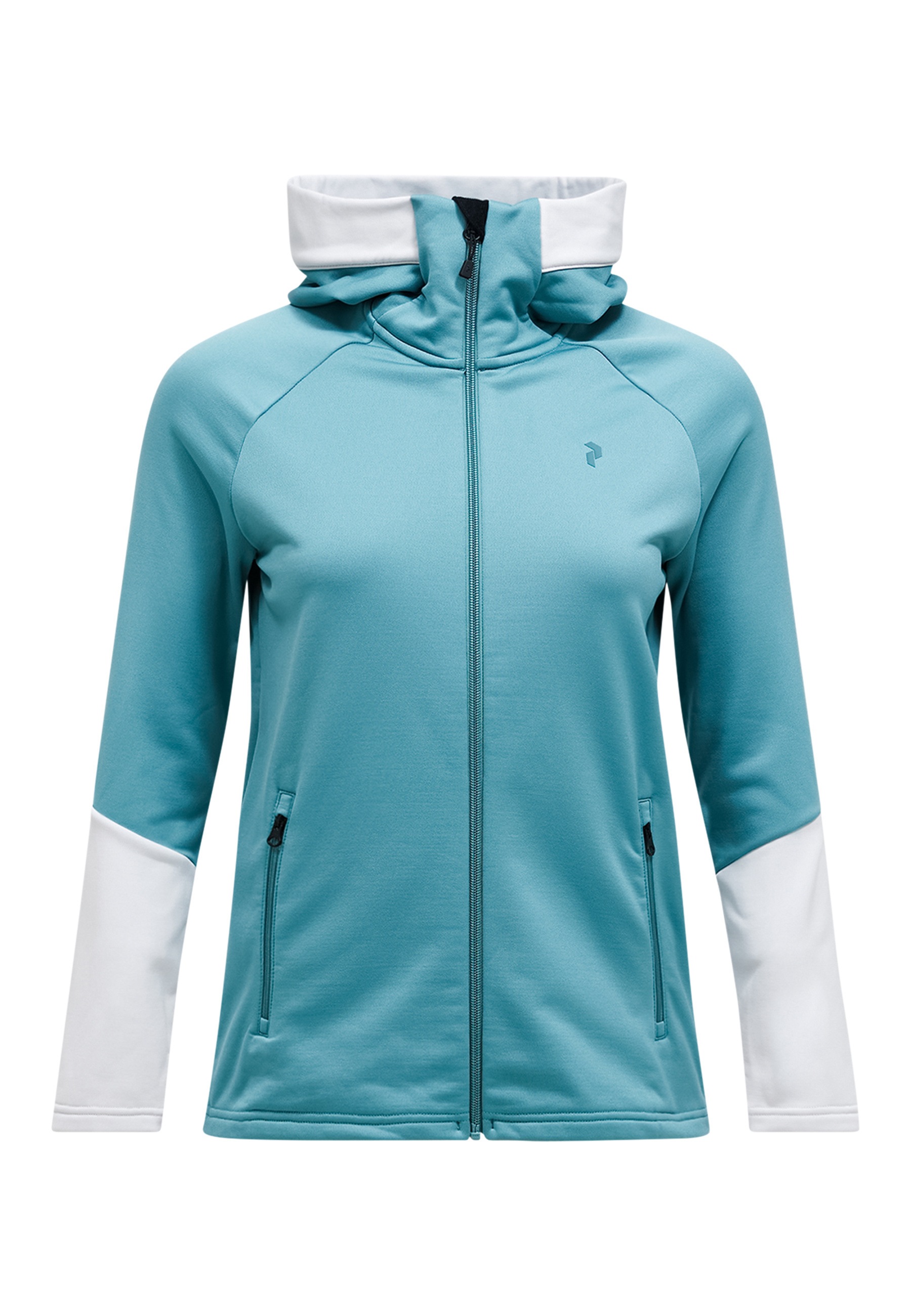 Peak Performance Fleecejacke »W Rider Essentials Midlayer Zip Hood« mit sportivem Design