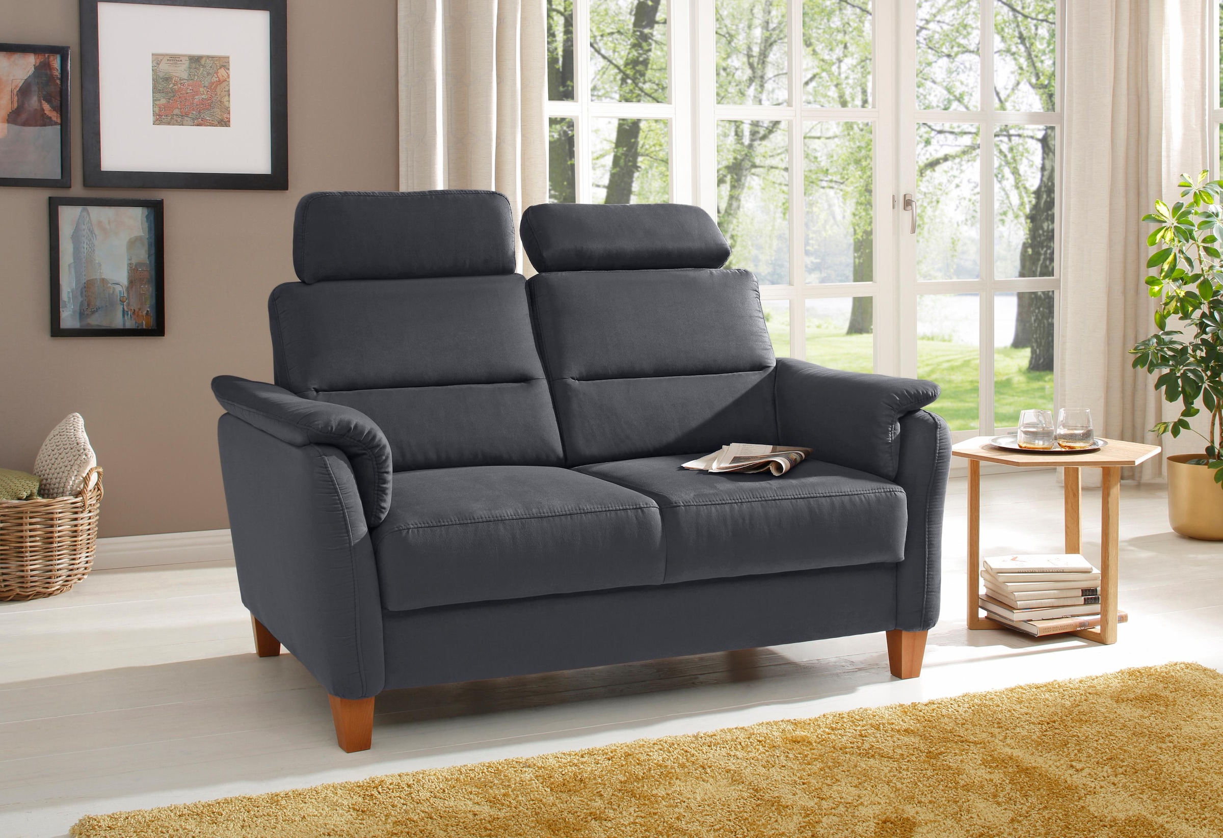 Home affaire 2-Sitzer "Palmera, B: 149 cm" mit Federkern günstig online kaufen