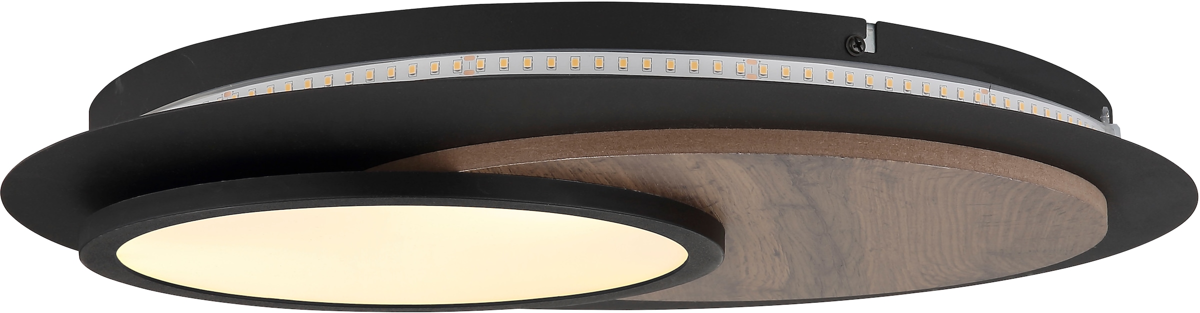 GLOBO LIGHTING Deckenleuchte »KORY« LED-Modul 1 Stk. Warmweiß Deckenlampe Wohnzimmer-Leuchte Schlafzimmer-Leuchte Flur Küche