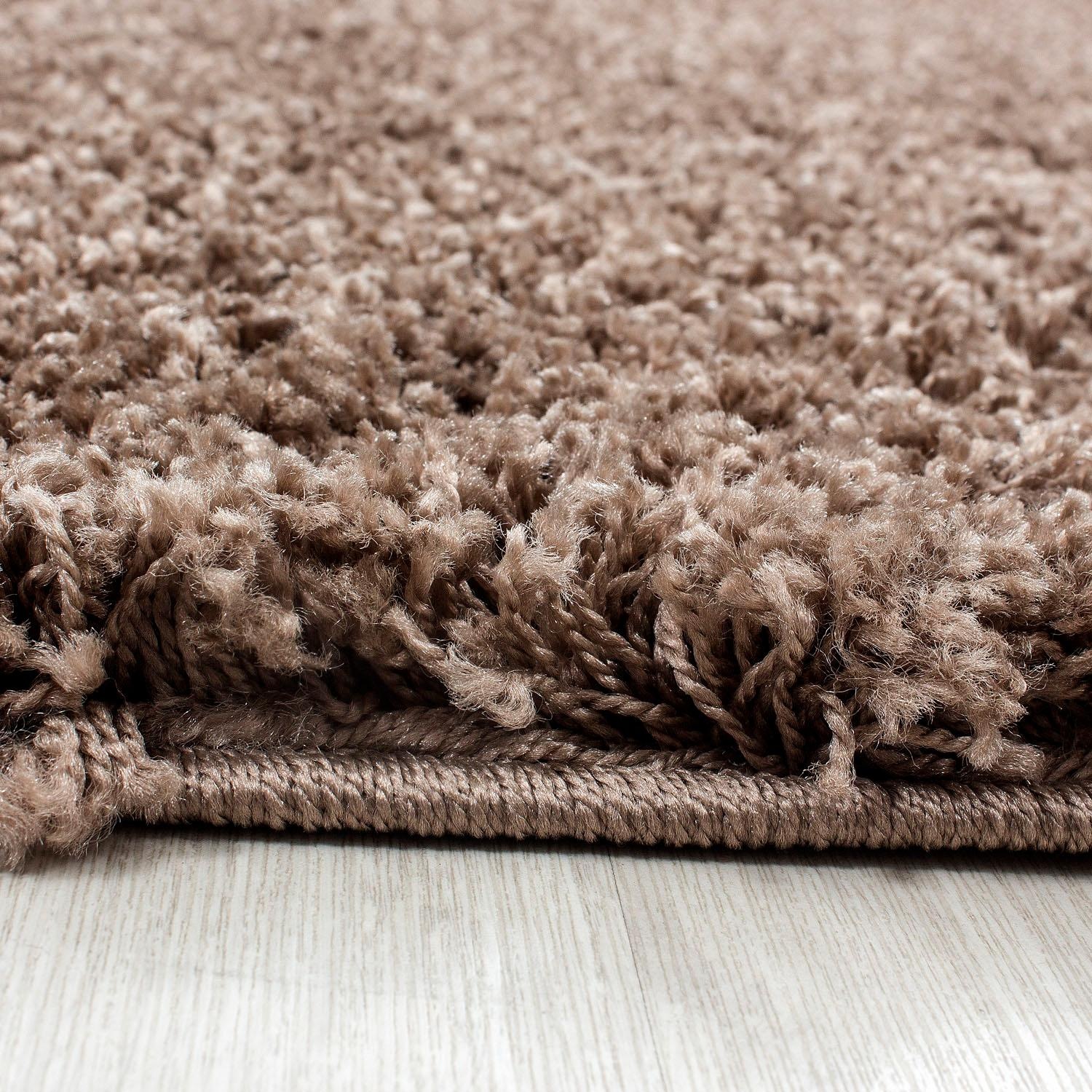 Thumbnail - Ayyildiz Teppiche Hochflor-Teppich "Life Shaggy 1500" rund 30 mm Höhe auch in rechteckig, Wohnzimmer, Langflor, große Fa...