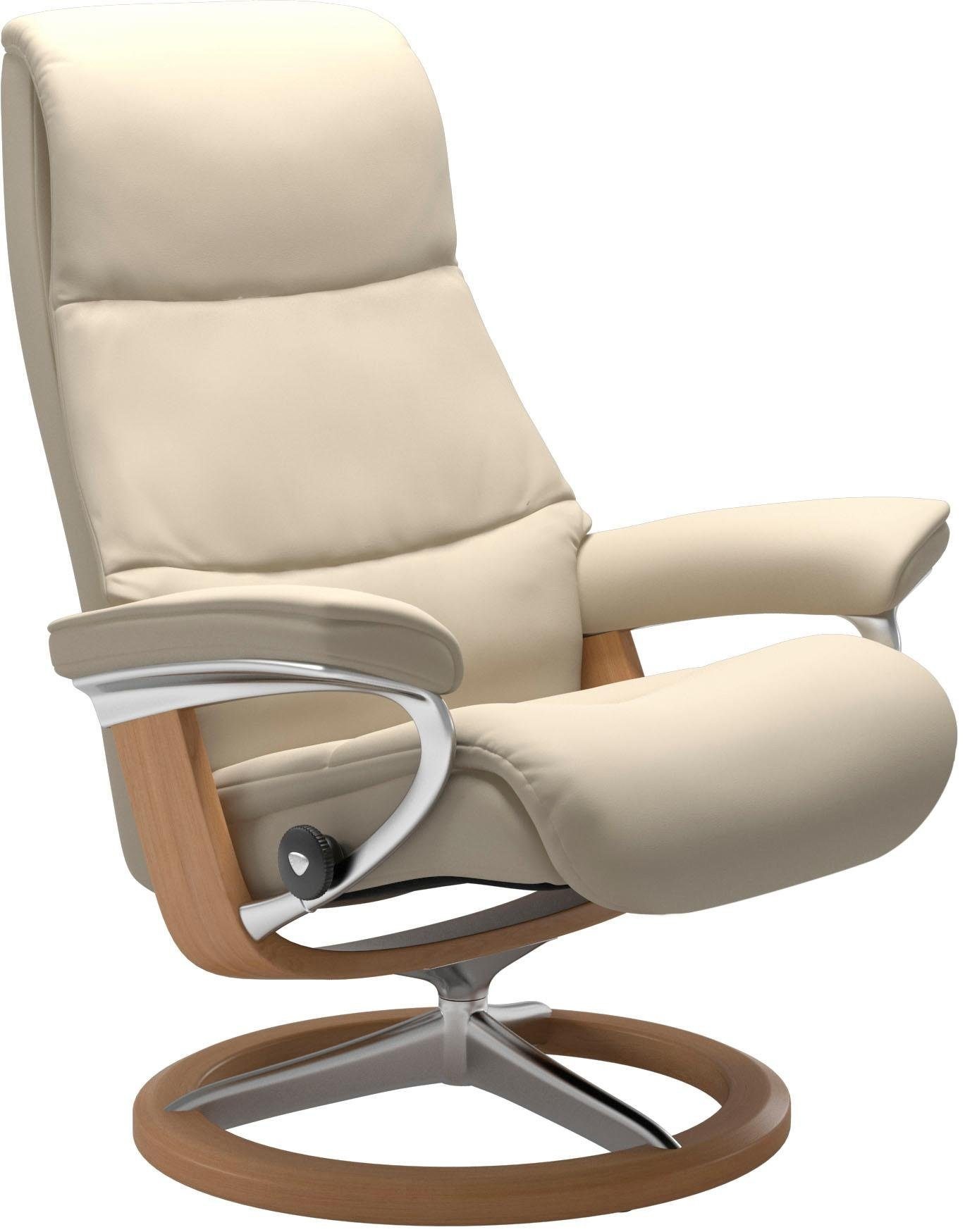 Stressless Relaxsessel "View" Set, Relaxsessel mit Hocker, mit Signature Ba günstig online kaufen