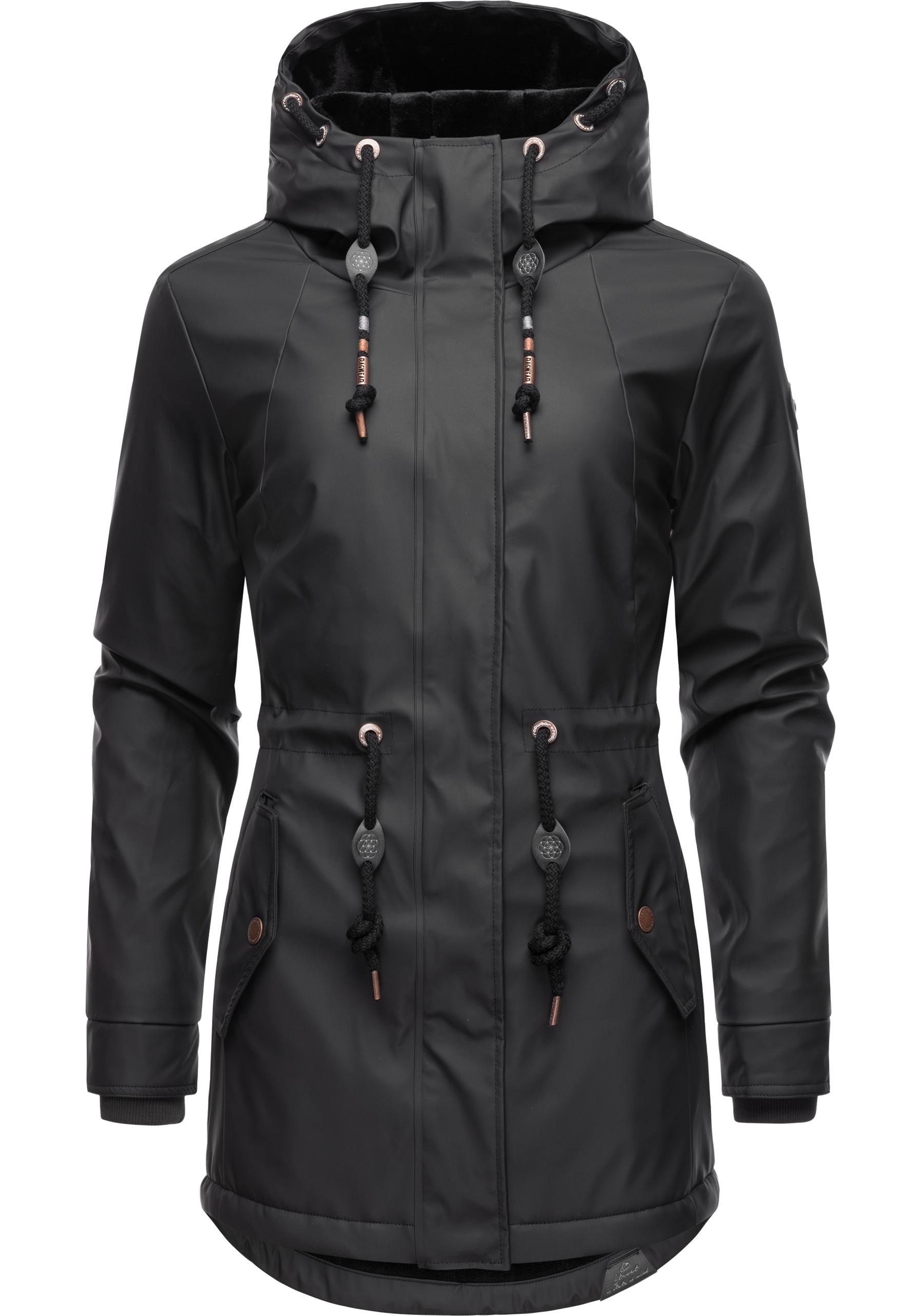 Ragwear lietpaltis »Monadis Rainy Intl.« stilingas Lietpaltis su kuschligem Innenfutter