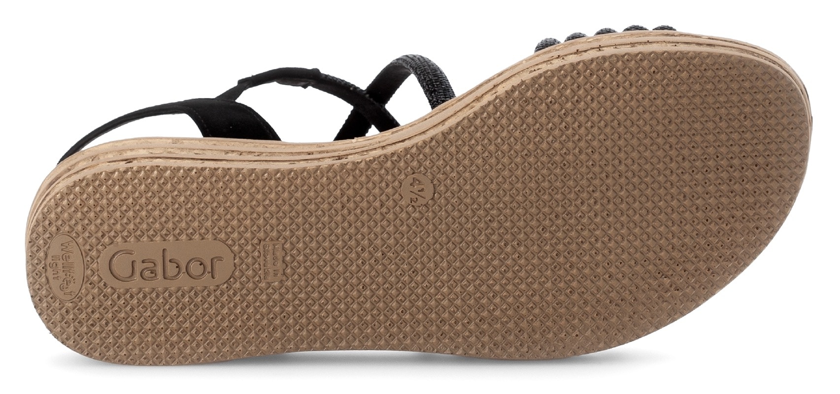 Gabor Keilsandalette, Plateau, Sommerschuh, Riemchensandale mit Best Fitting-Ausstattung