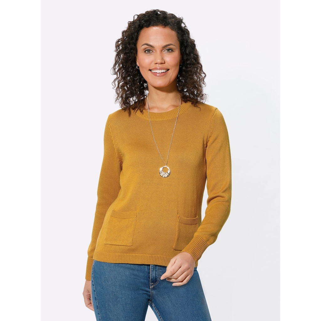 Casual Looks Rundhalspullover »Pullover«