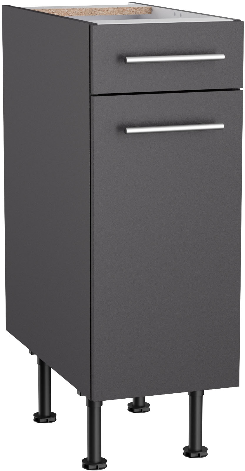 KOCHSTATION Unterschrank "KS-Bern2", Breite 30 cm, 1 Tür, 1 Schubkasten, 1 günstig online kaufen