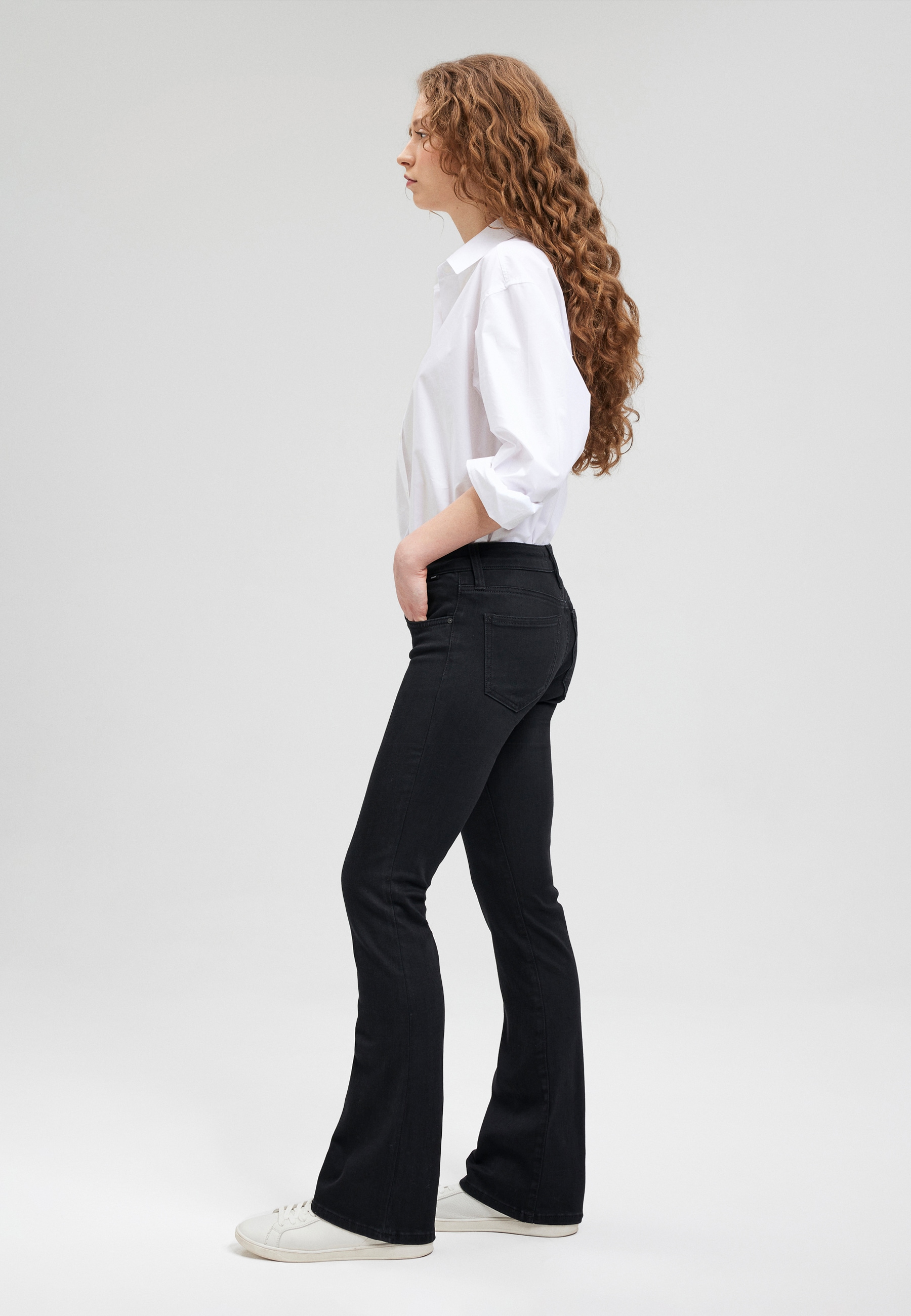 Mavi Bootcut-Jeans »BELLA MID-RISE«, Bootcut Jeans