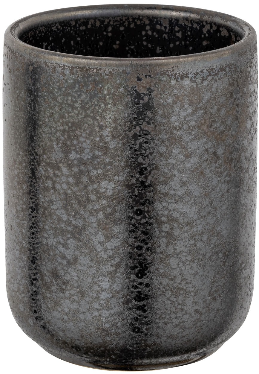 SCHÖNER WOHNEN-Kollektion Badaccessoire-Set »»Rufina««, (Set, 3 tlg.), Keramik mit Effektglasur, Zahnputzbecher, Seifenspender & WC-Garnitur