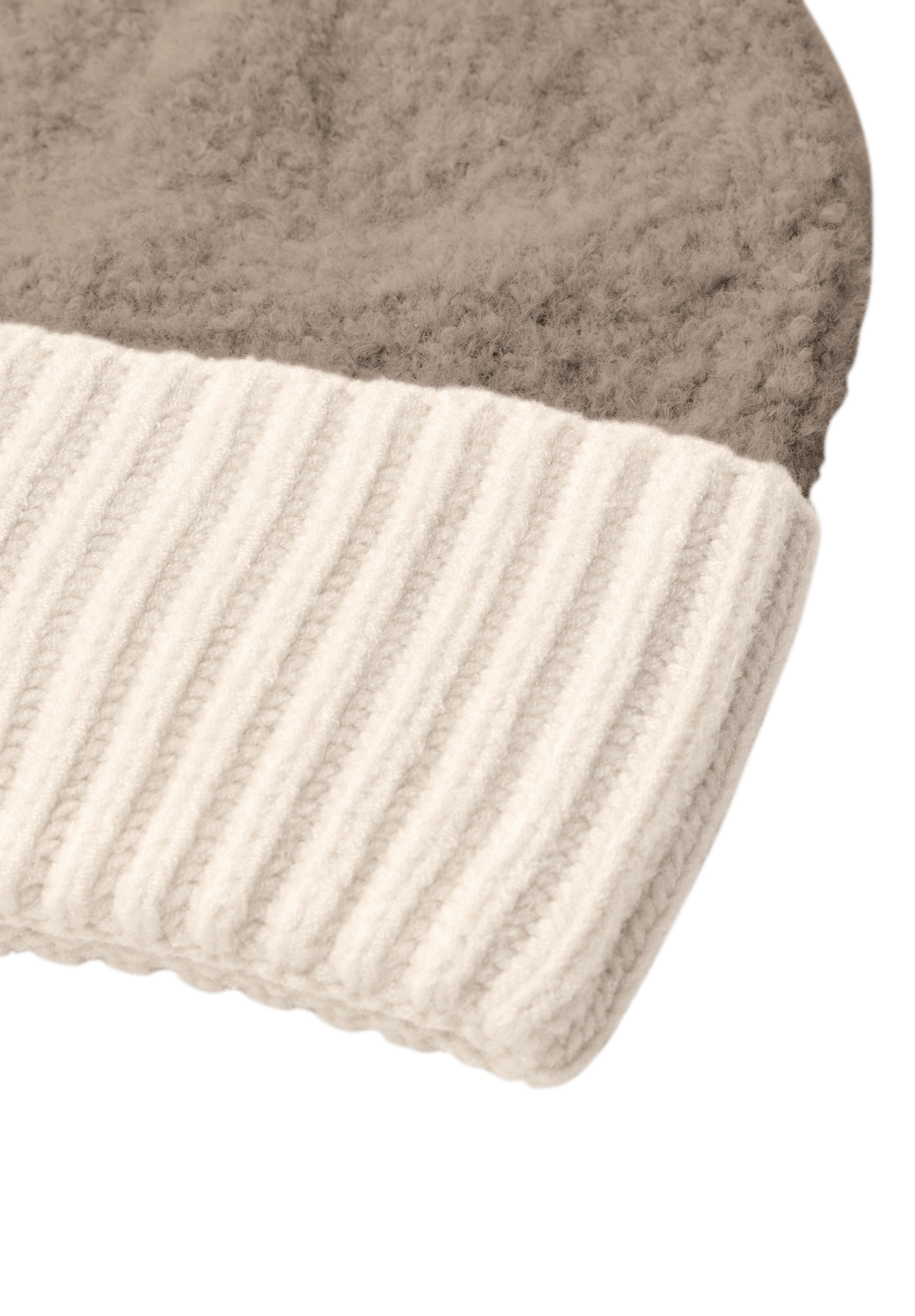 STREET ONE Strickmütze aus softem Materialmix
