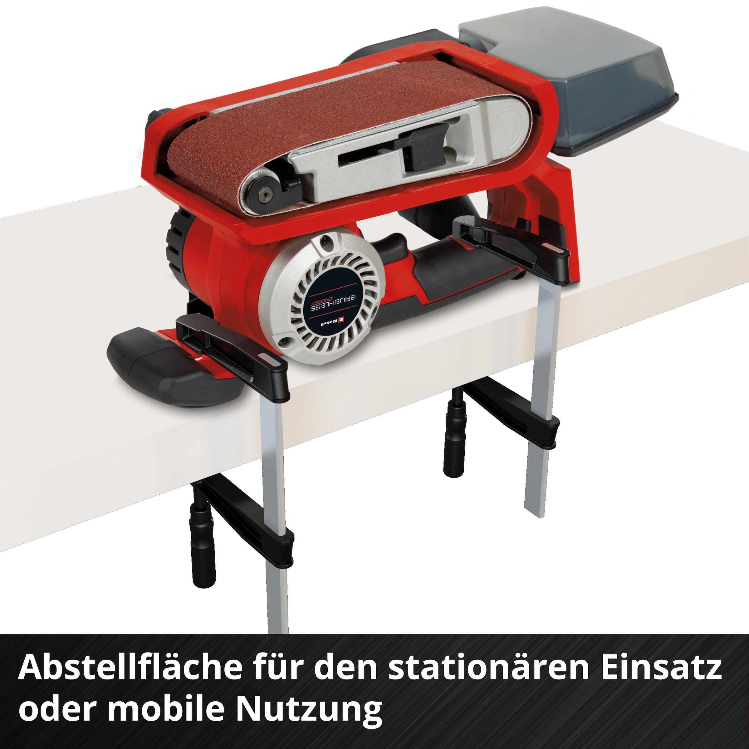 Einhell Akku-Bandschleifer »TP-BS 18/457 Li BL - Solo«, ohne Akku und Ladegerät