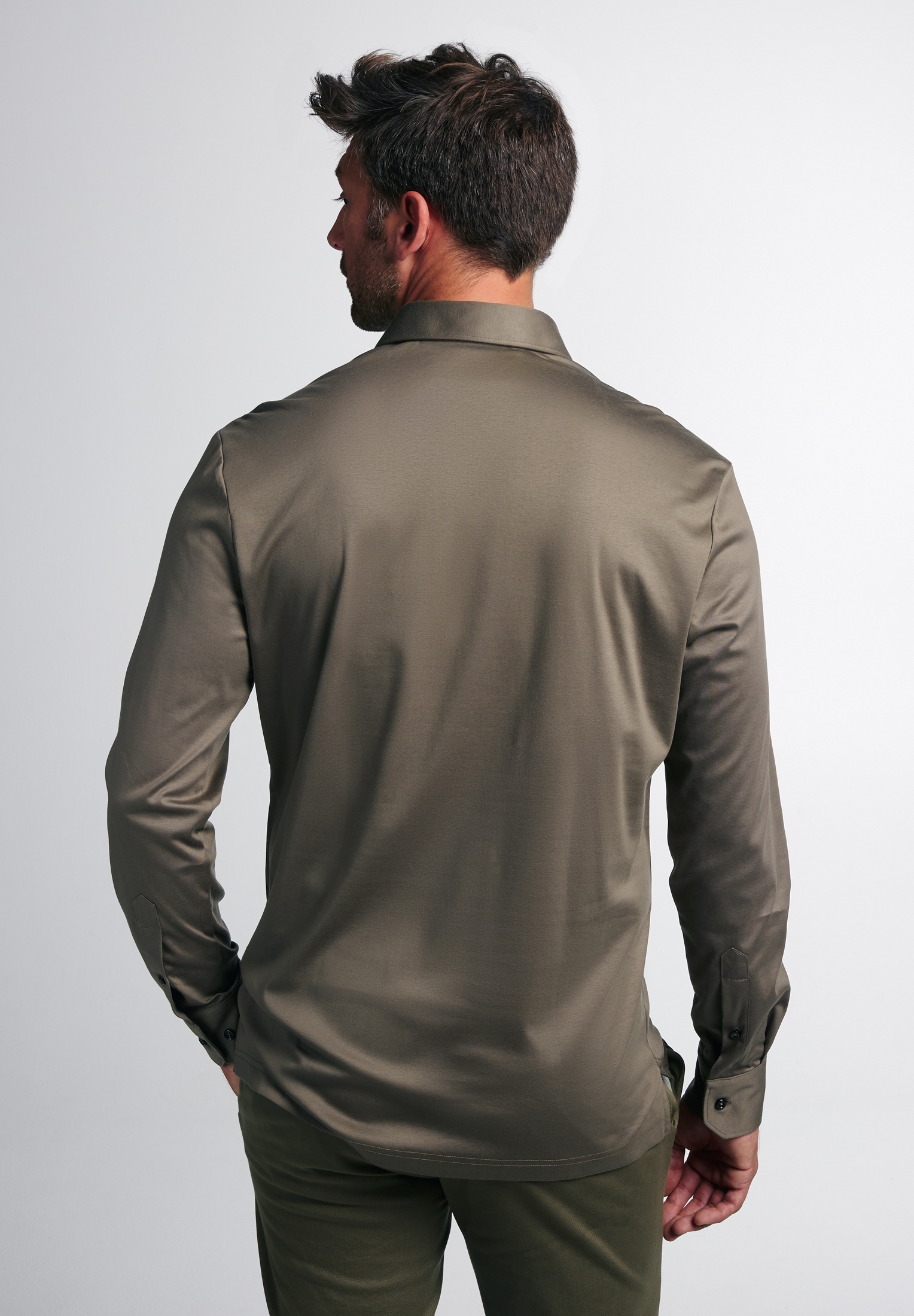 Eterna Langarmhemd »MODERN FIT« NON IRON (bügelfrei)