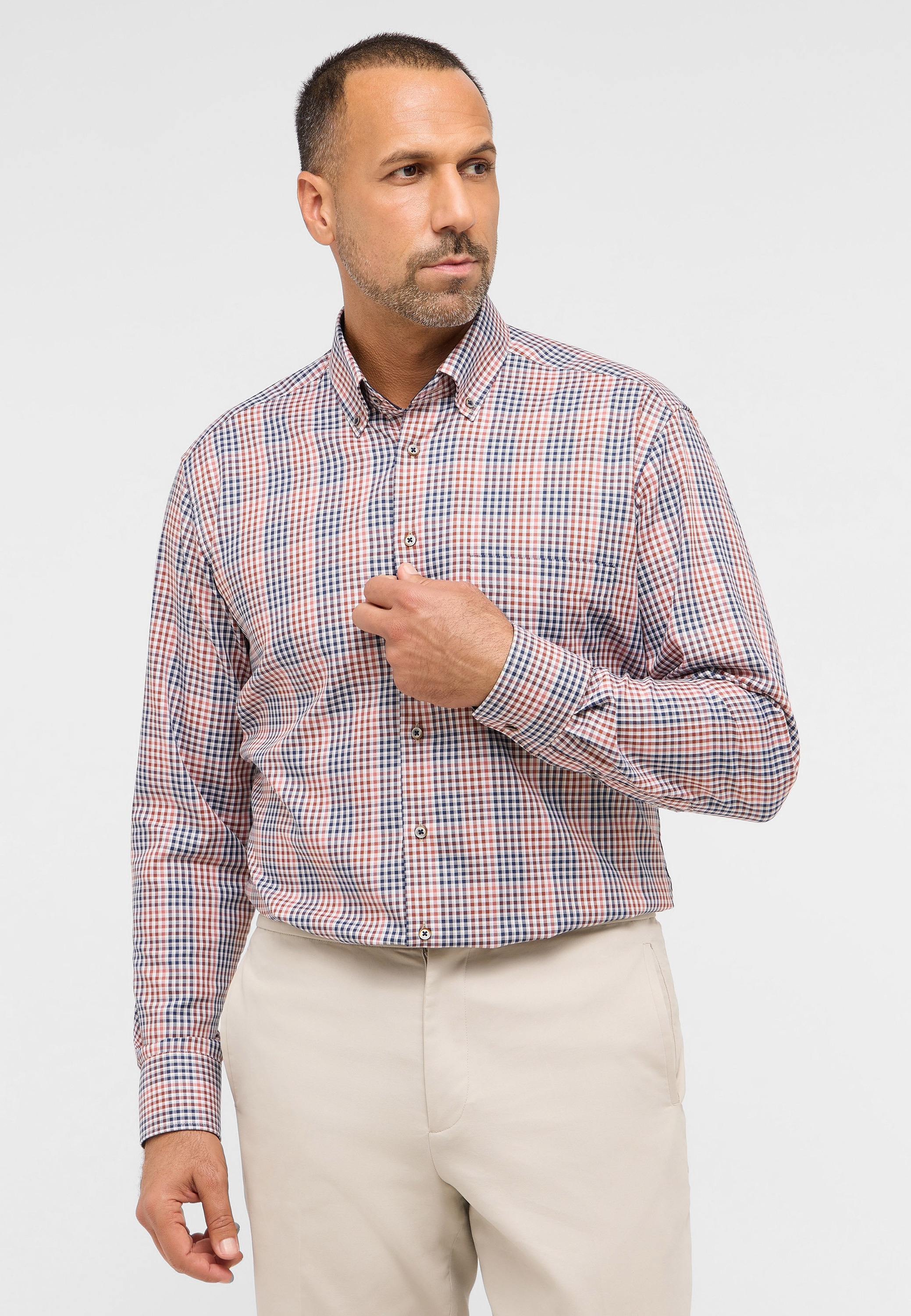 Eterna Langarmhemd "COMFORT FIT", NON IRON (bügelfrei) günstig online kaufen