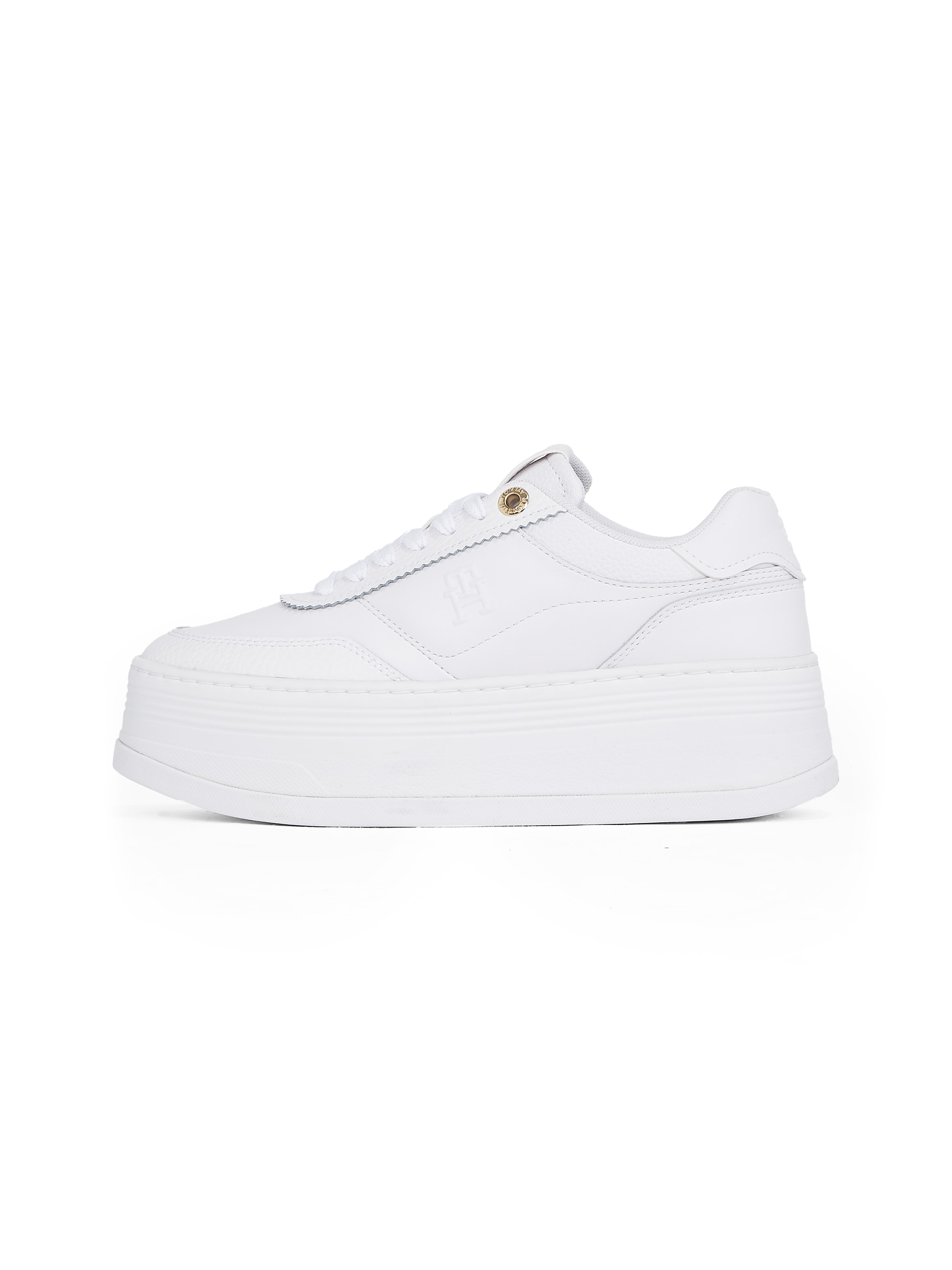 Plateausneaker »PLATFORM LUX COURT SNEAKER«, Freizeitschuh, Halbschuh, Schnürschuh mit...