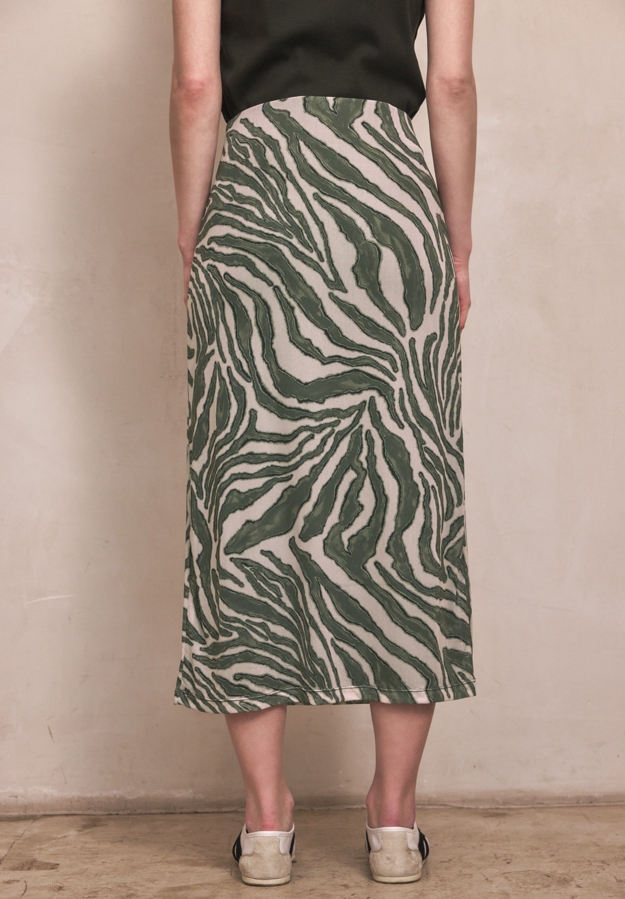 STREET ONE STUDIO Maxirock Middle Waist