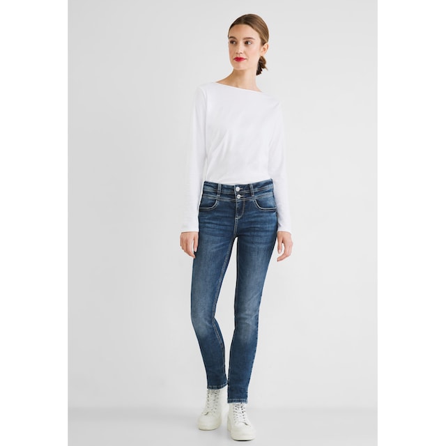 STREET ONE Slim-fit-Jeans, 4-Pocket Style für bestellen | BAUR