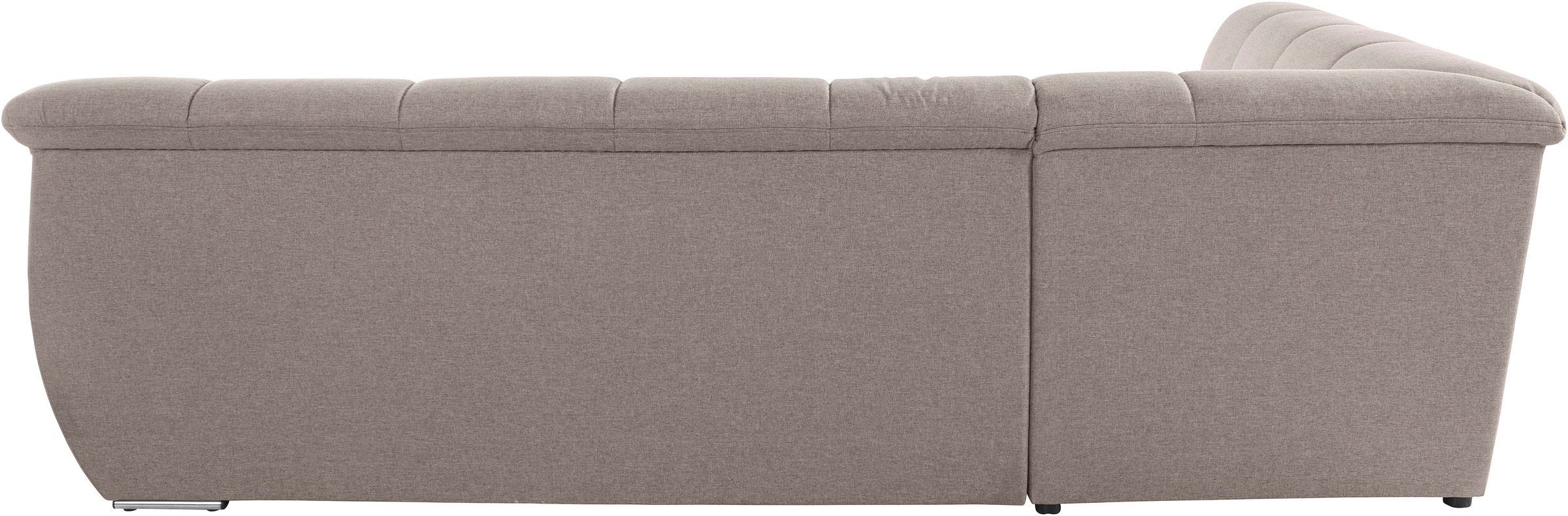 DOMO collection Ecksofa »Lagoa L-Form«, wahlweise mit Bettfunktion, frei im Raum stellbar, große Farbvielfalt