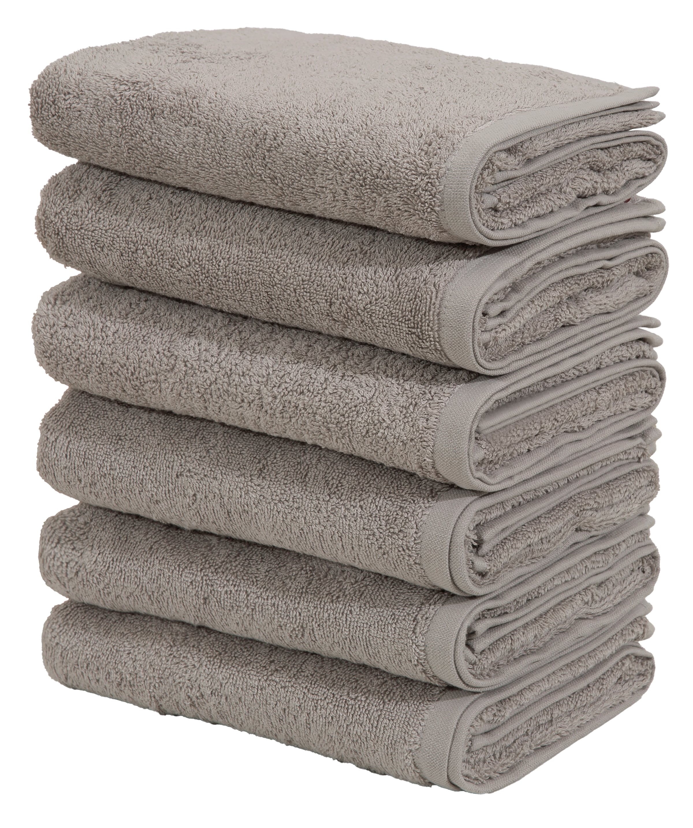 my home Handtücher "Handtuch Merida, 6 Handtücher (50x100cm)" kuschelig wei günstig online kaufen