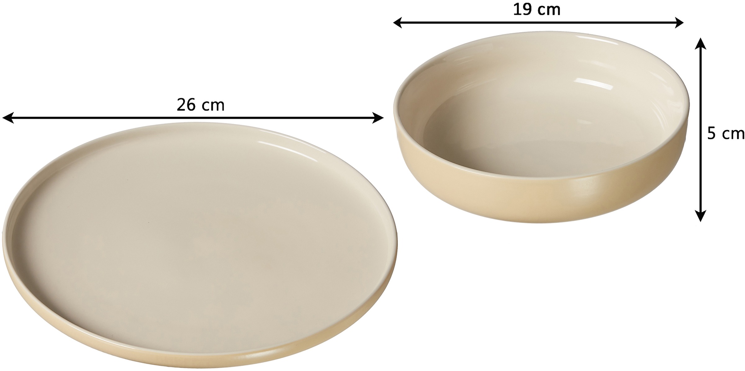 Ritzenhoff & Breker Tafelservice "Teller Set, Geschirr-Set Jasper" Scandic günstig online kaufen