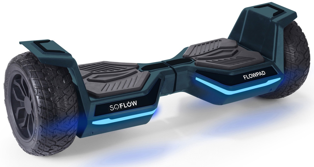 soflow Balance Scooter "Flow Pad X", 11 km/h, 12 km, ohne Straßenzulassung, bis zu 12 km Reichweite